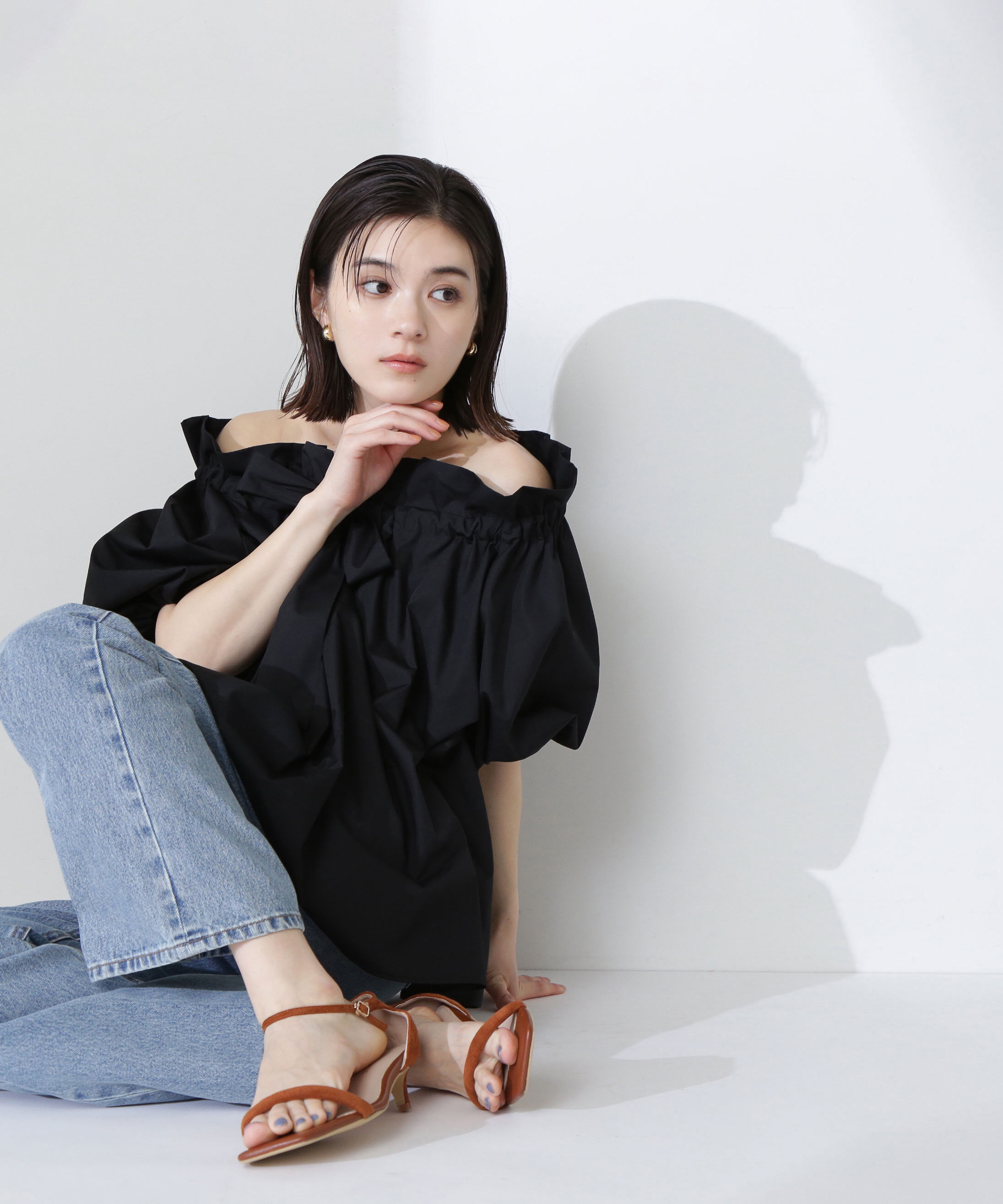  「2wayリボンボウブラウス」|シャツ・ブラウス|