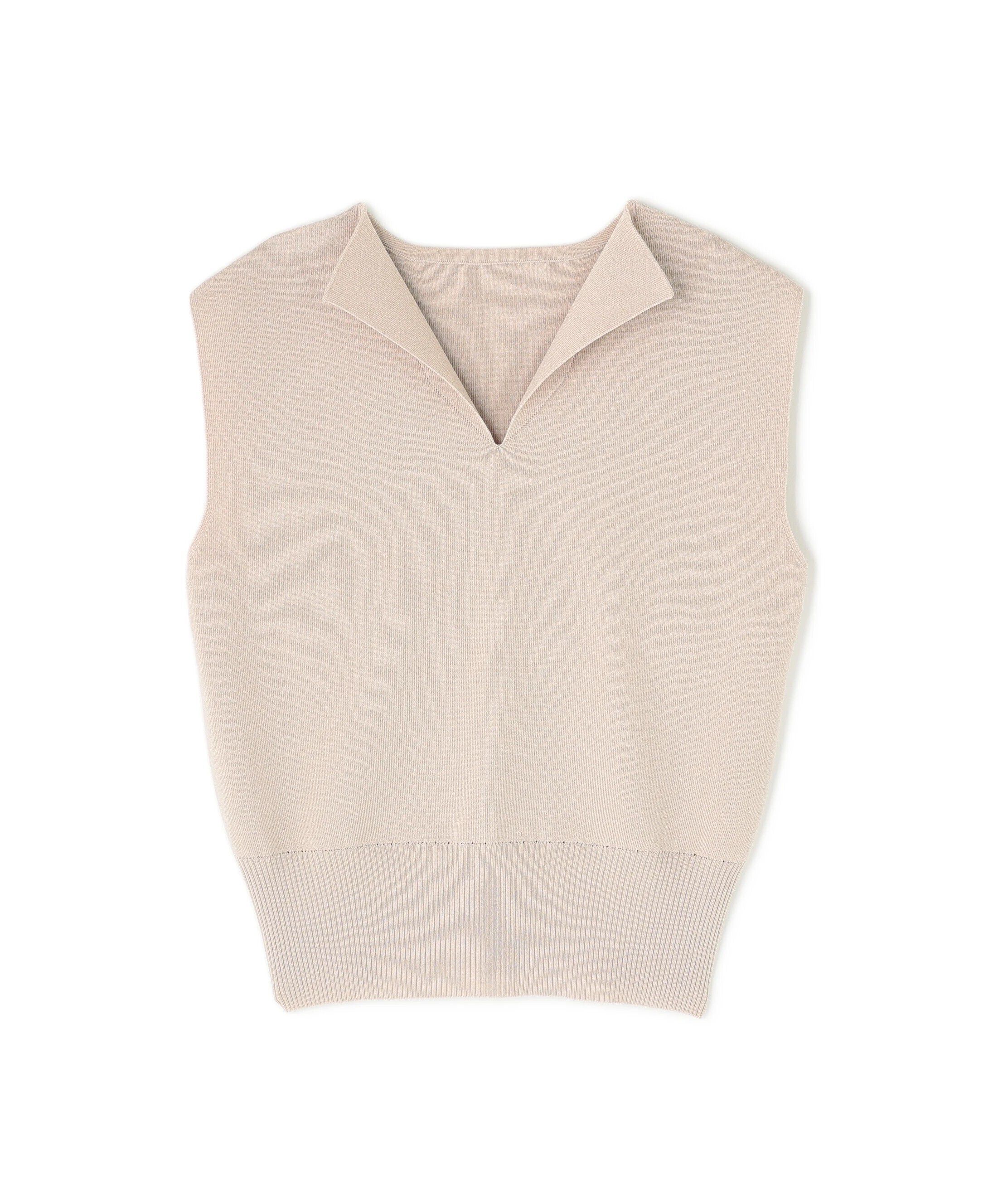  「オープンカラーニット」|ニット・セーター|