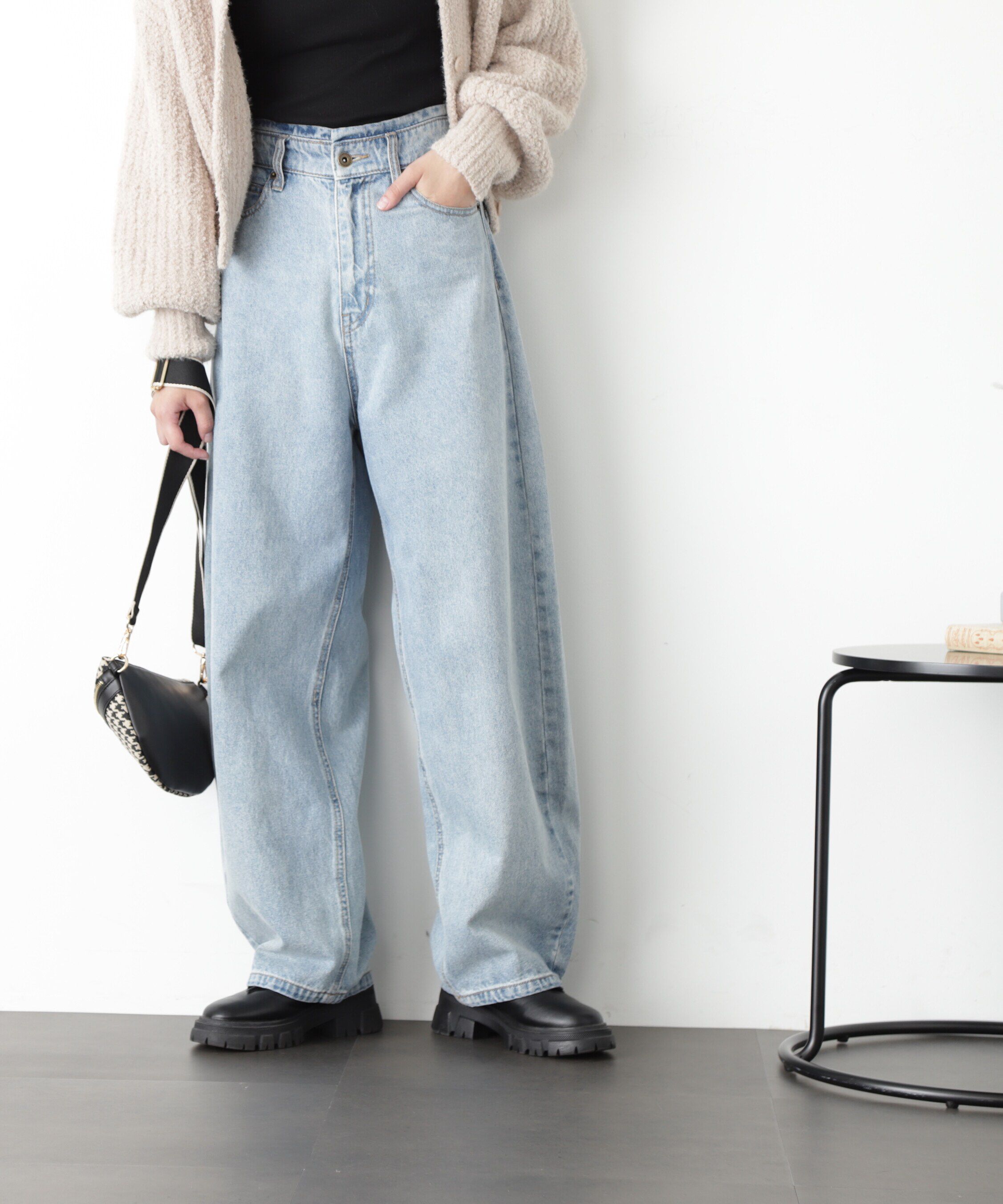  「デニムエッグパンツ」|その他|ライトインデ 2