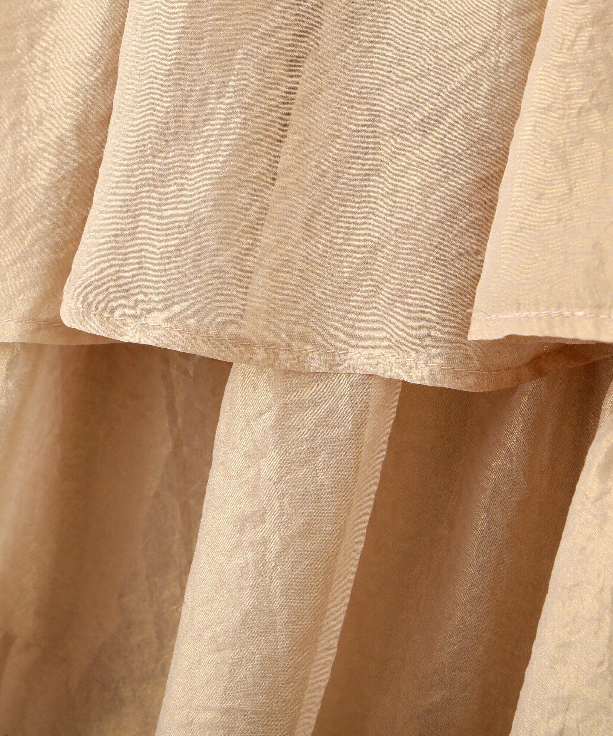  「シャイニーランダムティアードスカート」|スカート|