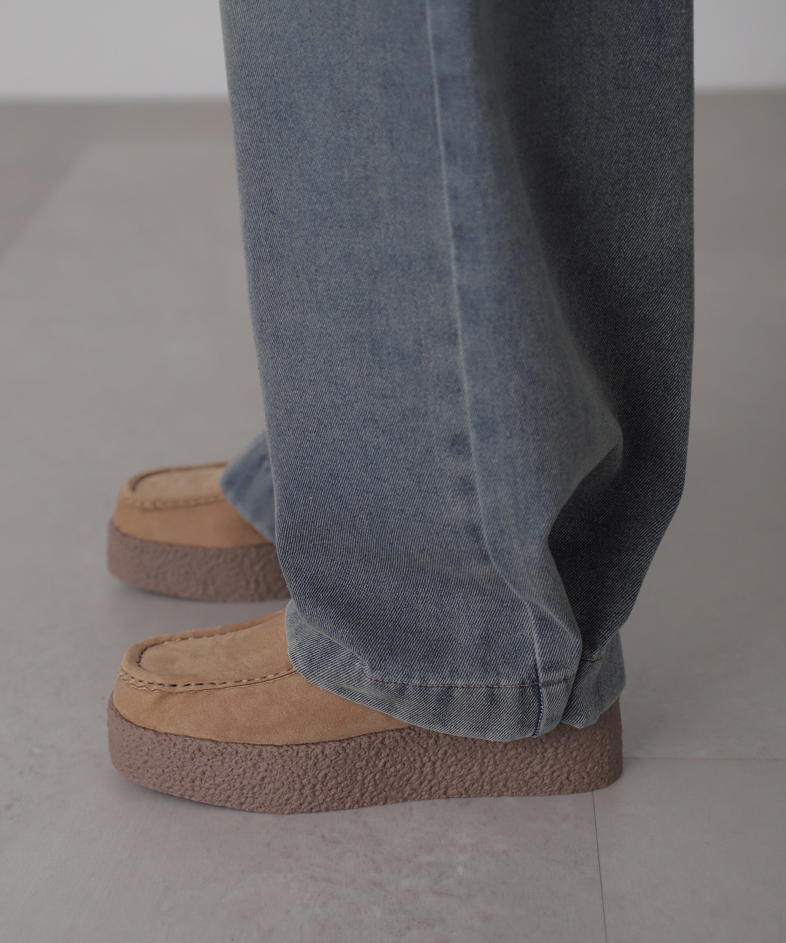  「裾ボタン2wayバギーデニムパンツ」|その他|