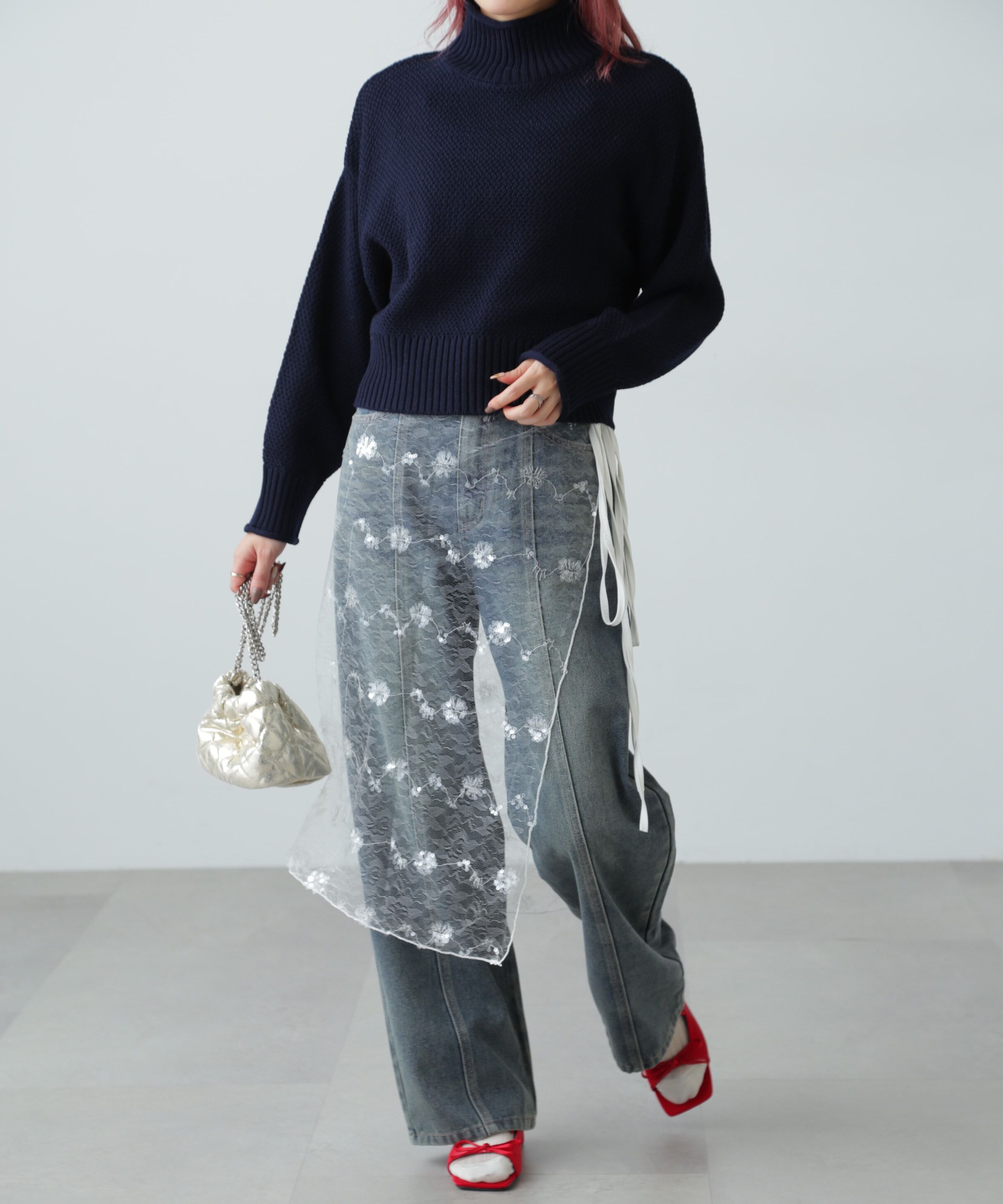  「センターシームストレートデニム」|その他|