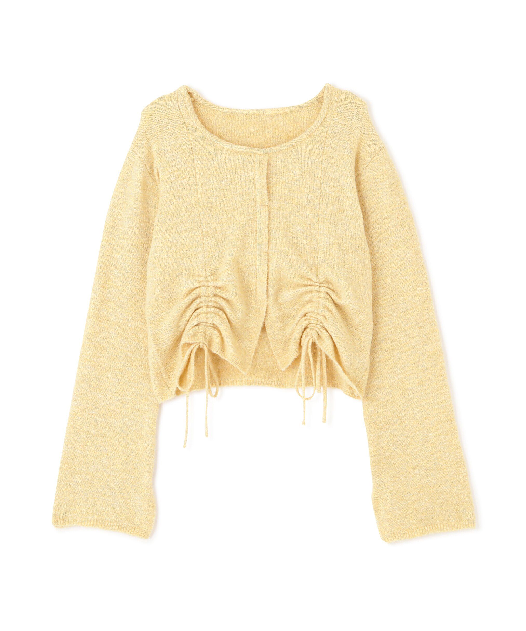  「ドロストクルーネックニット」|ニット・セーター|