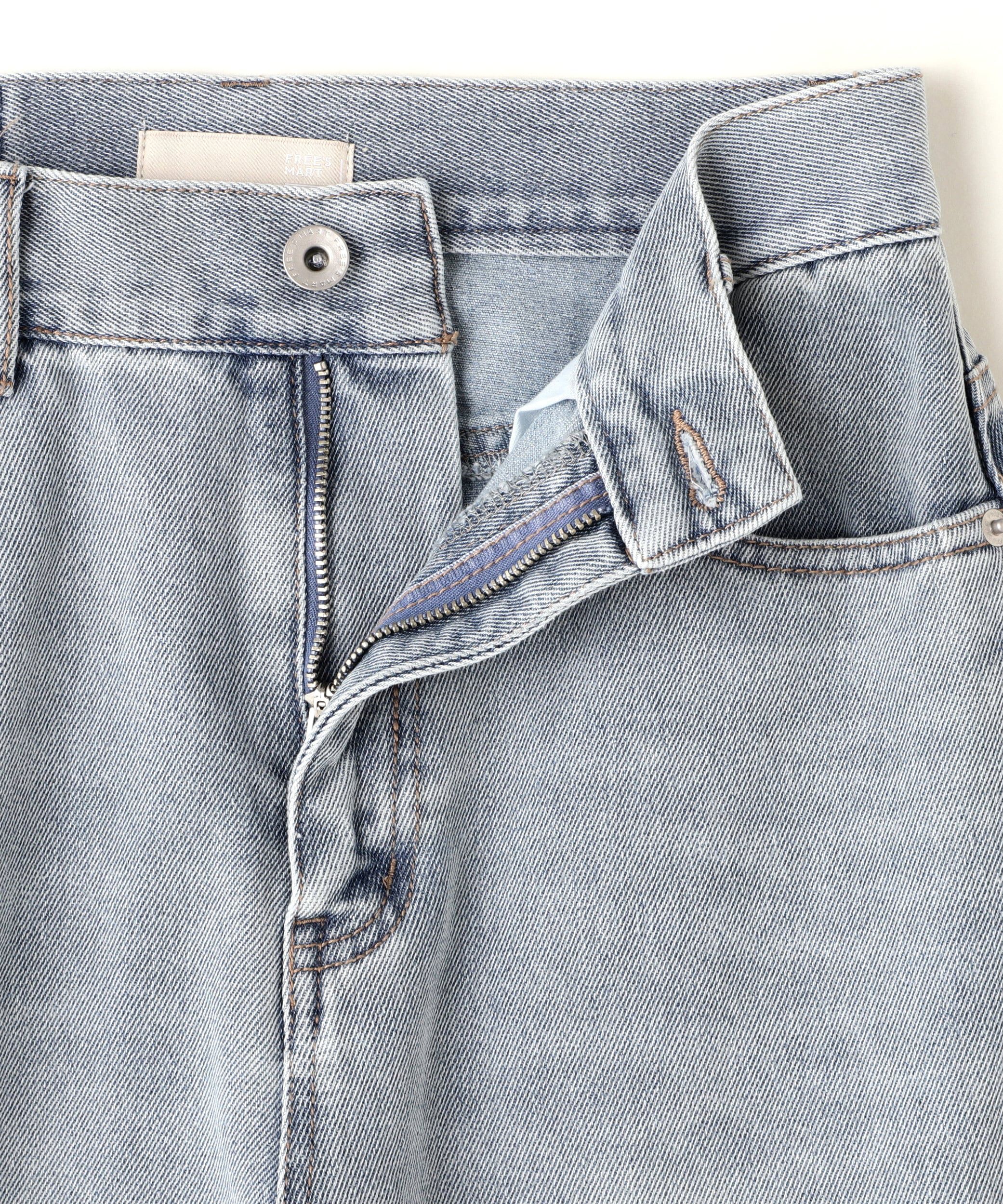  「[低身長サイズ/Sシリーズ]サイドタックカーブデニムパンツ」|その他|