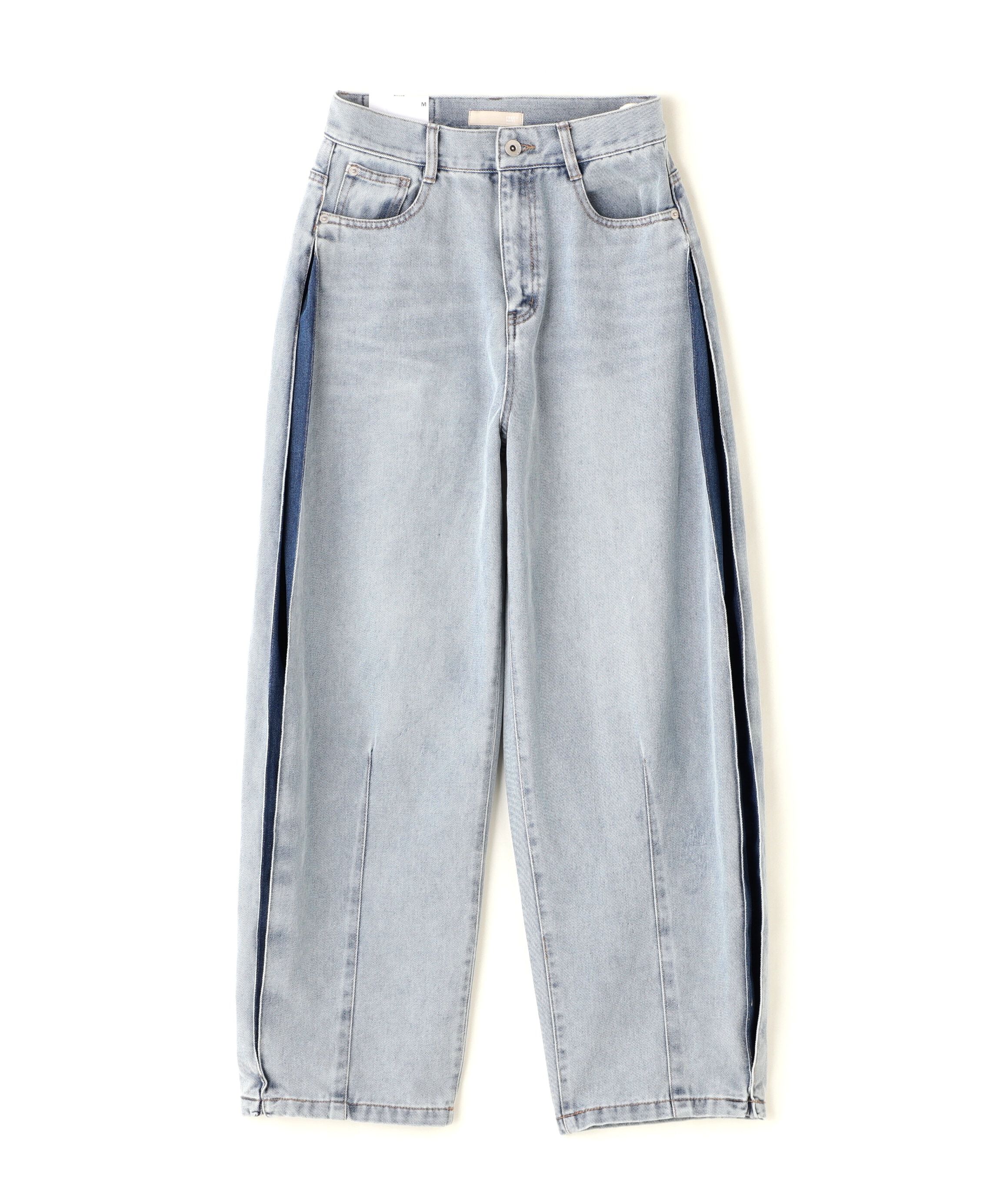  「[低身長サイズ/Sシリーズ]サイドタックカーブデニムパンツ」|その他|