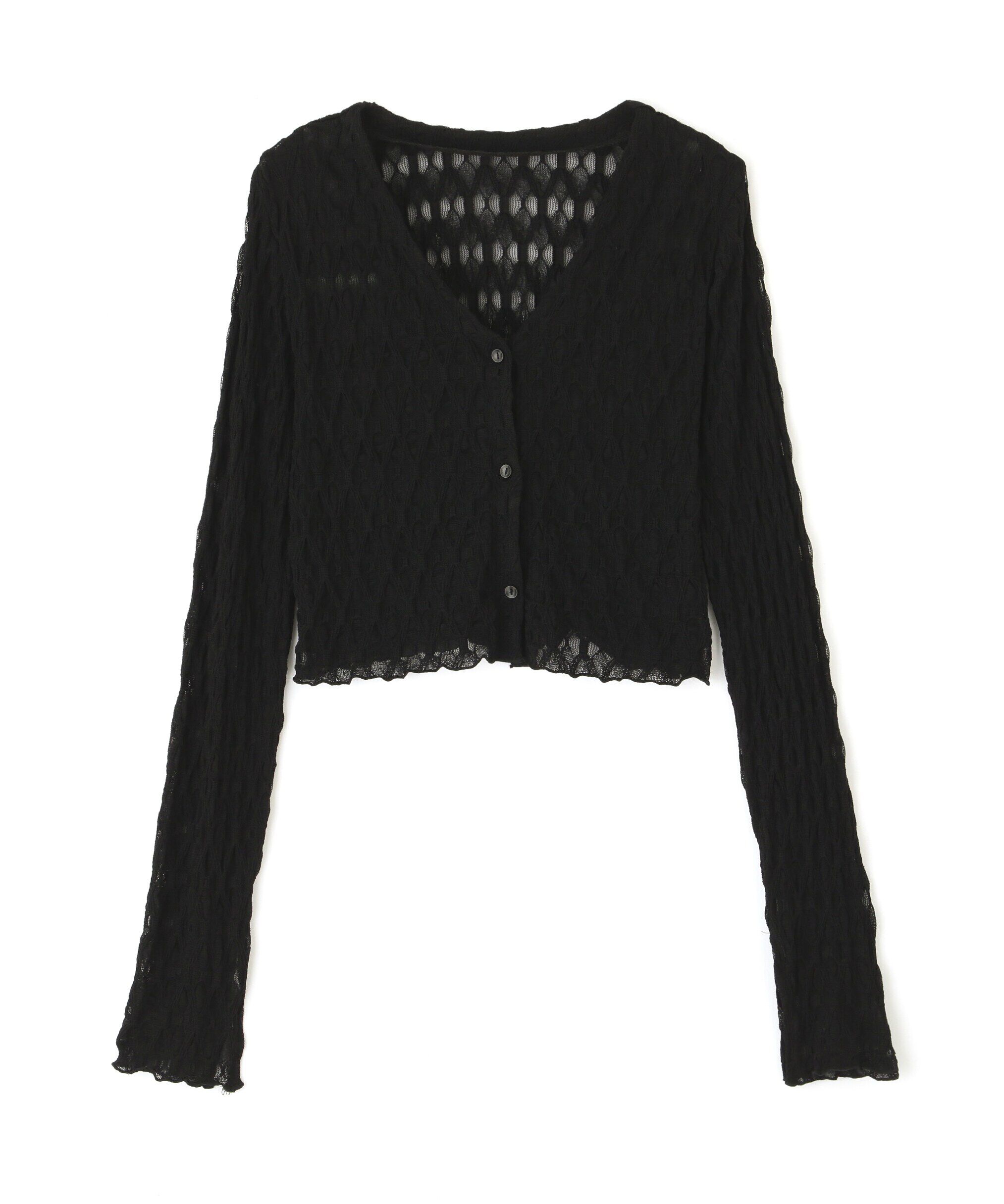  「シアーチュールカーディガン」|Tシャツ・カットソー|