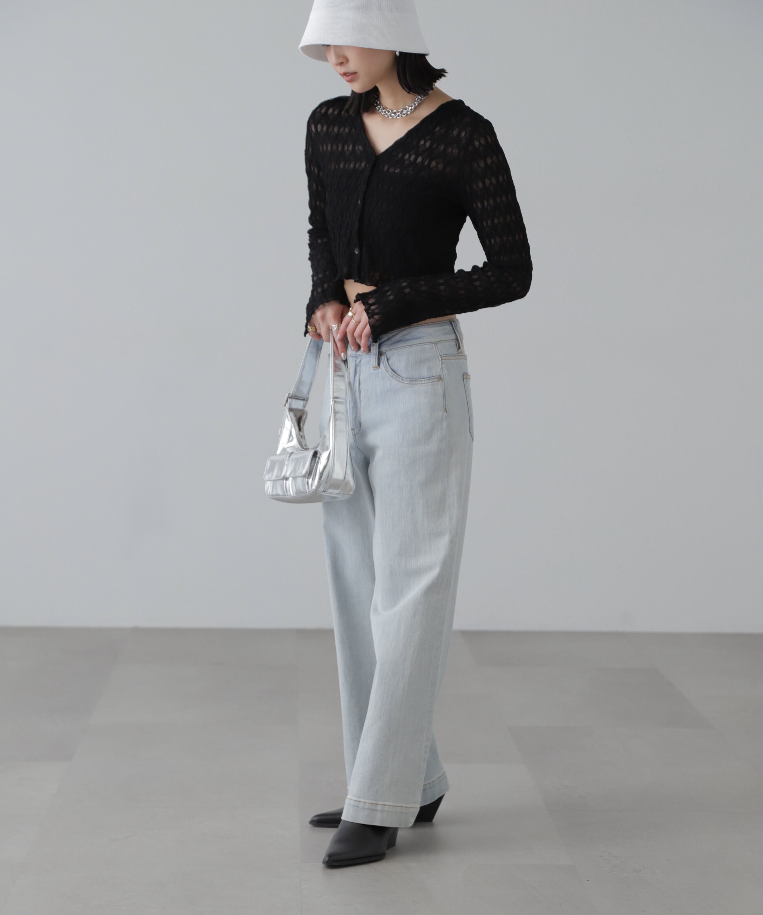  「シアーチュールカーディガン」|Tシャツ・カットソー|