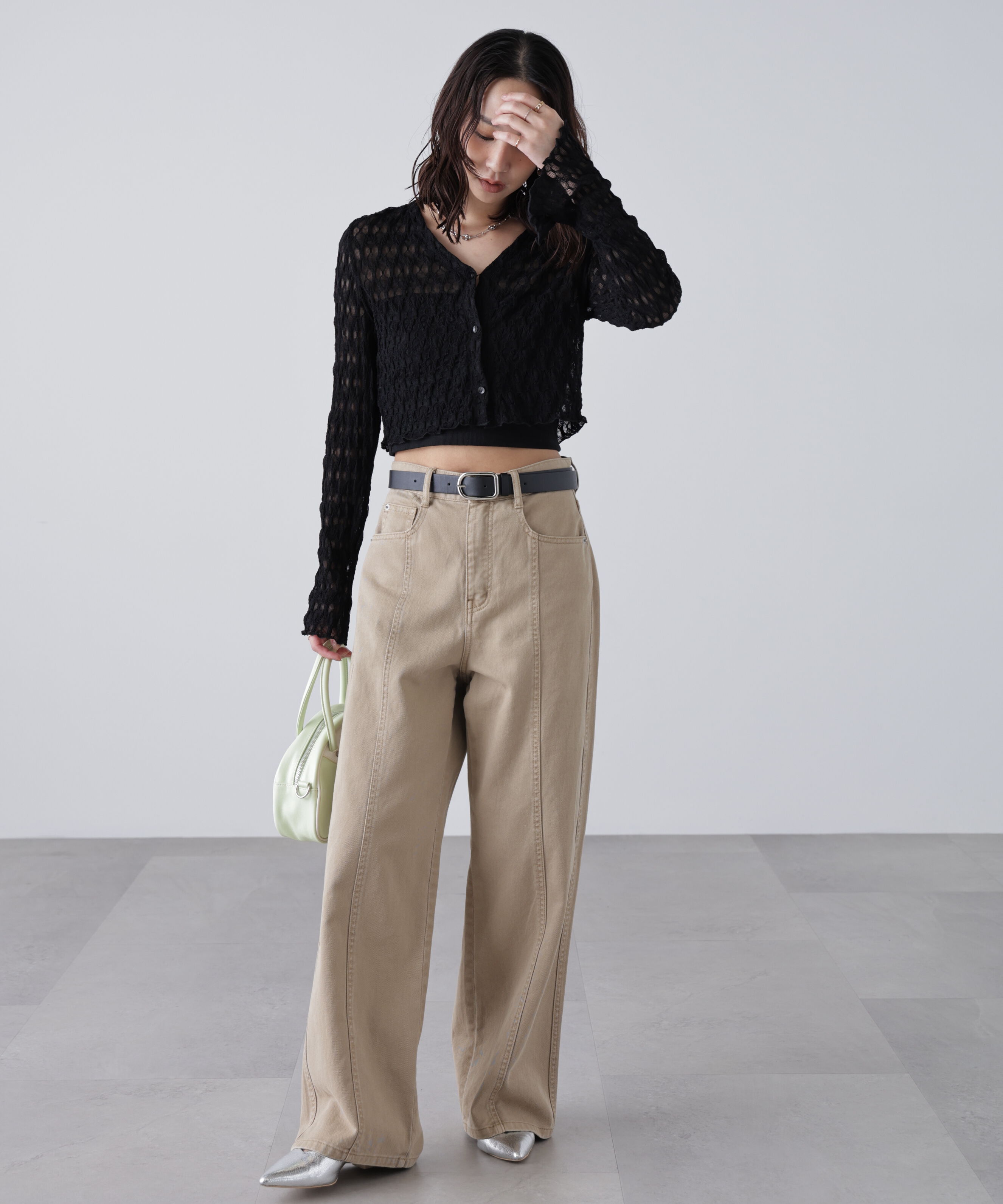  「シアーチュールカーディガン」|Tシャツ・カットソー|