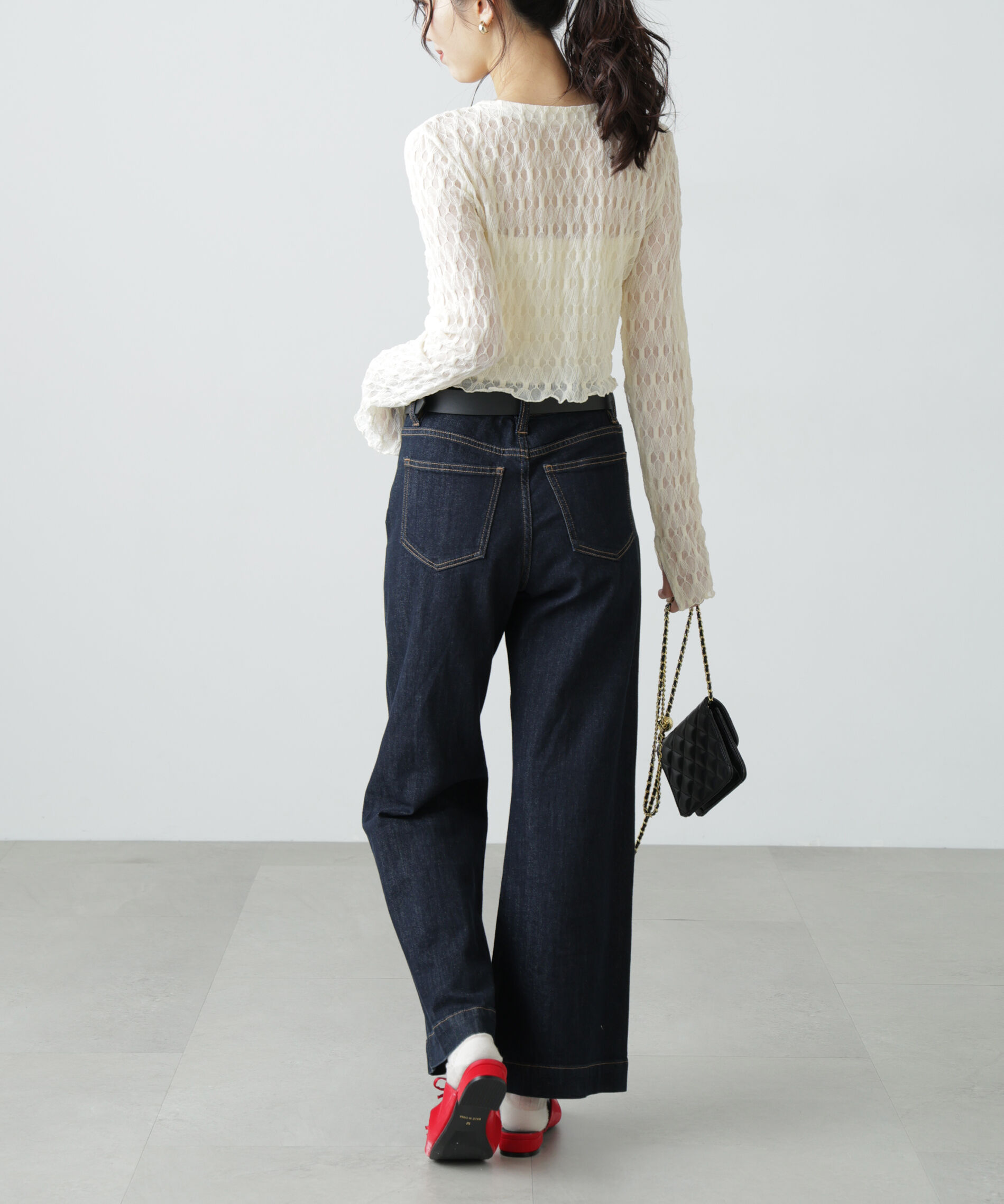  「シアーチュールカーディガン」|Tシャツ・カットソー|