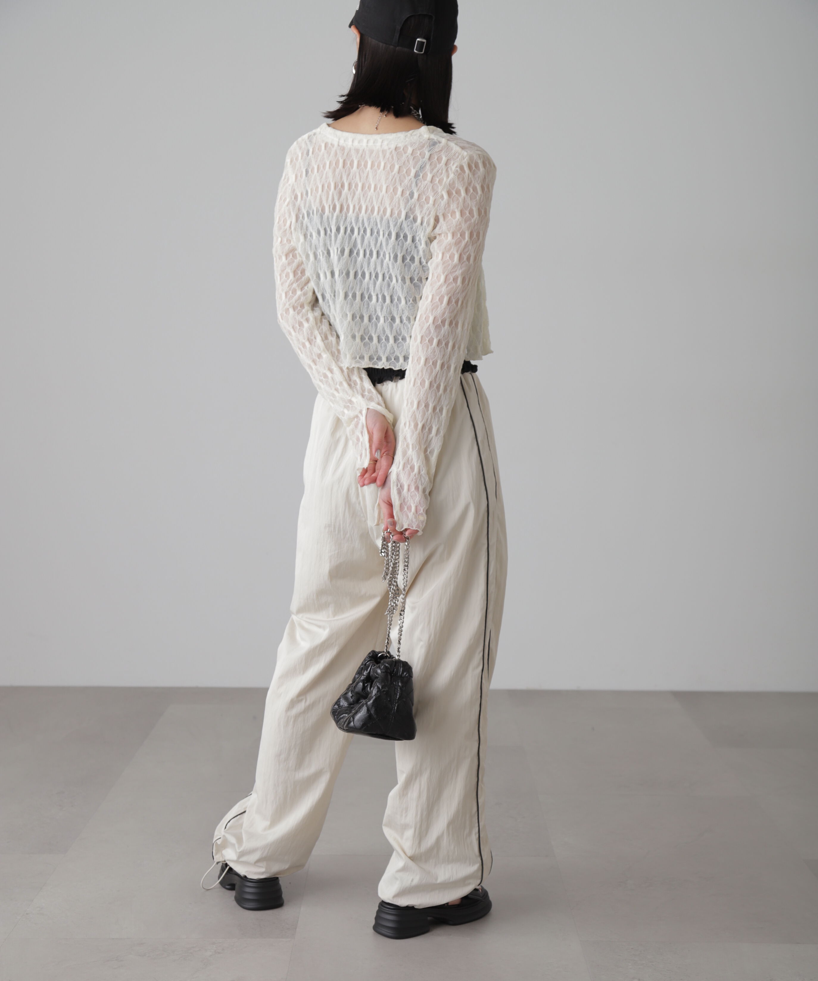  「シアーチュールカーディガン」|Tシャツ・カットソー|