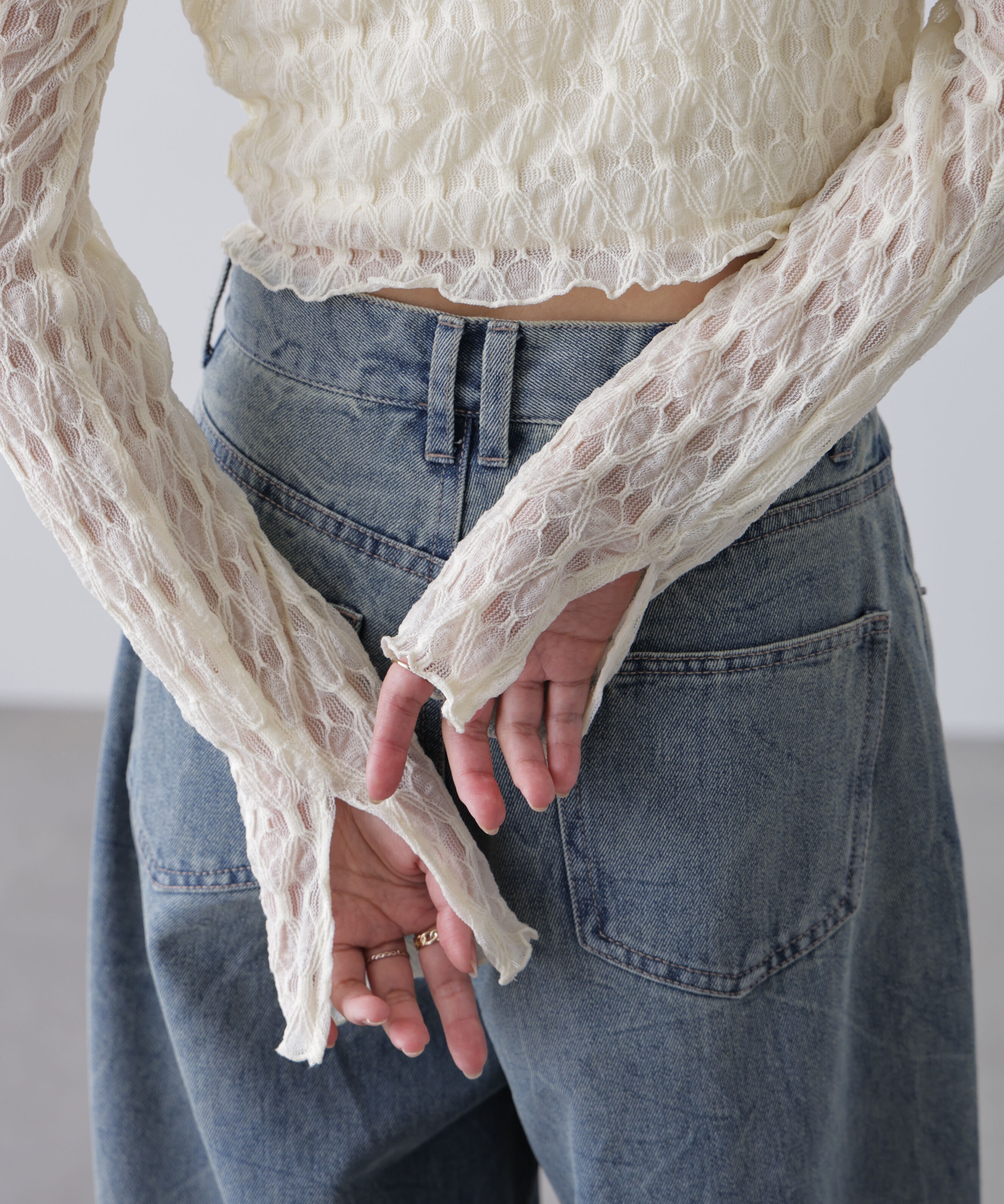  「シアーチュールカーディガン」|Tシャツ・カットソー|