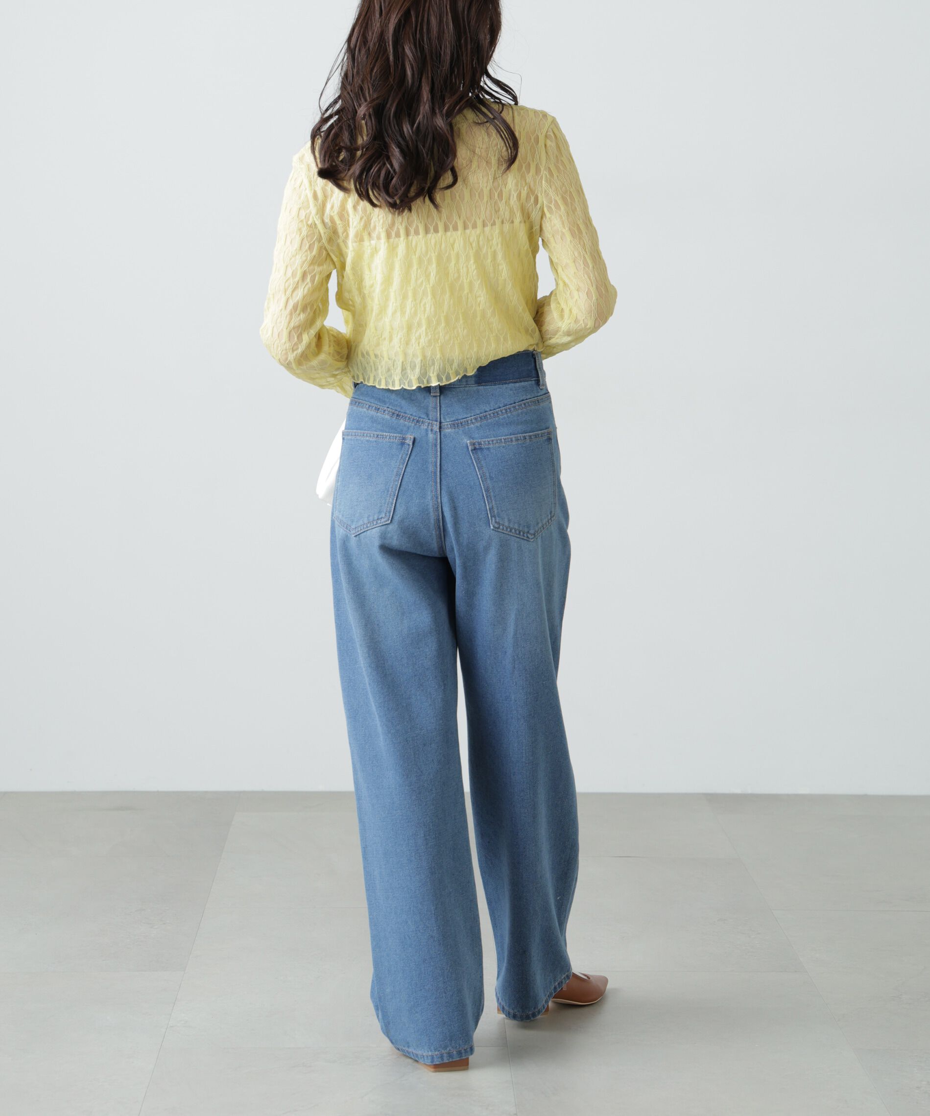  「シアーチュールカーディガン」|Tシャツ・カットソー|