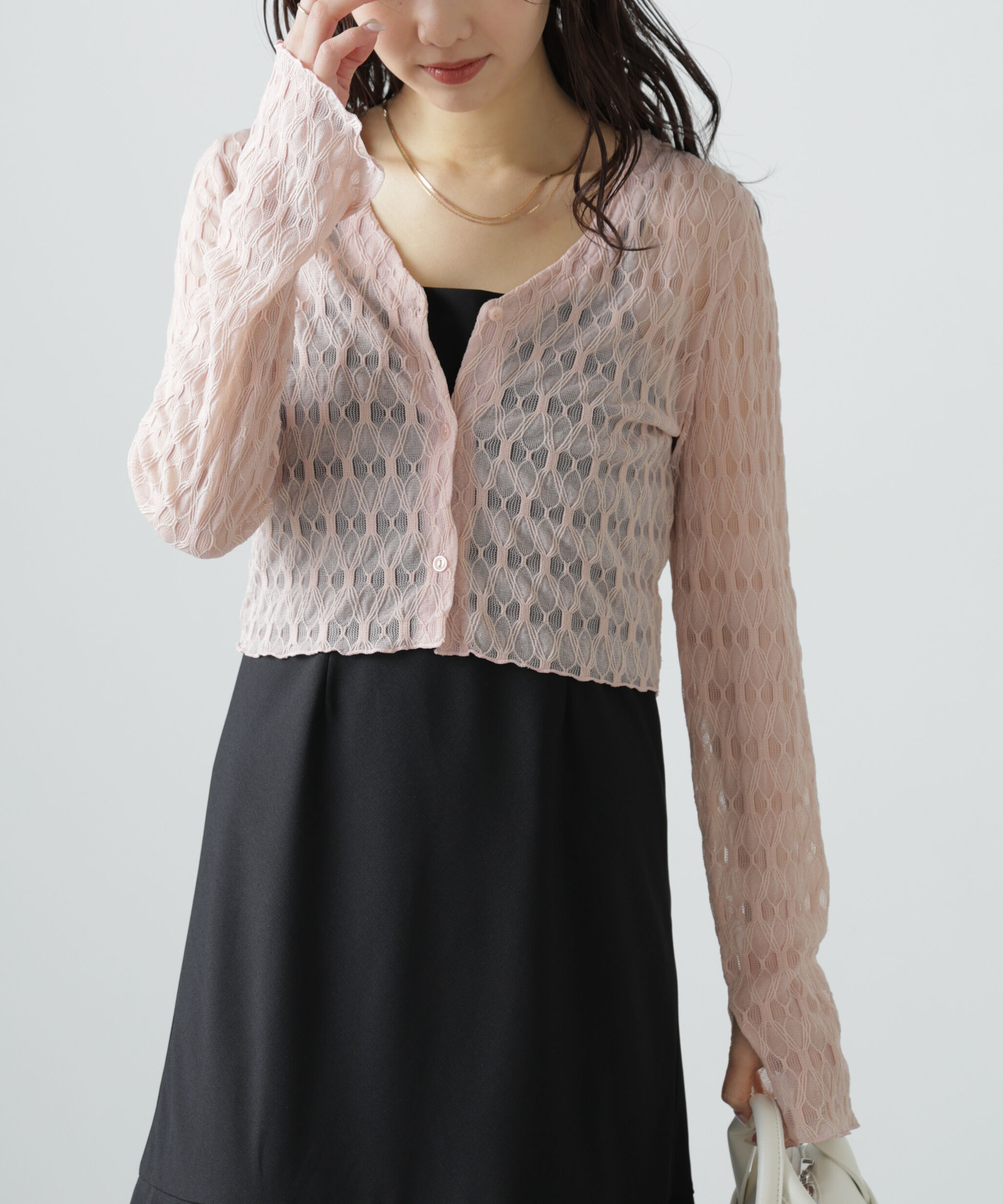  「シアーチュールカーディガン」|Tシャツ・カットソー|