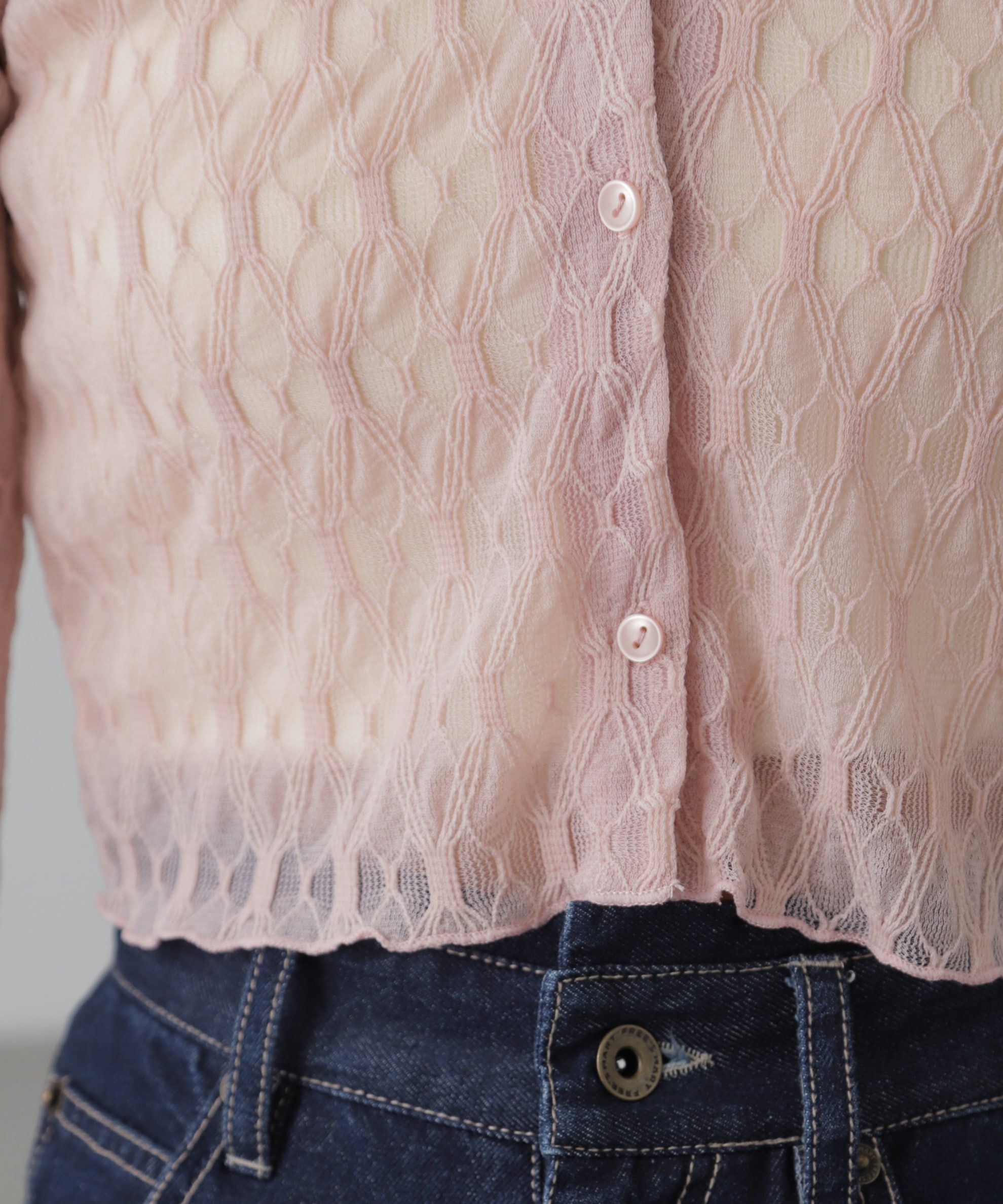  「シアーチュールカーディガン」|Tシャツ・カットソー|