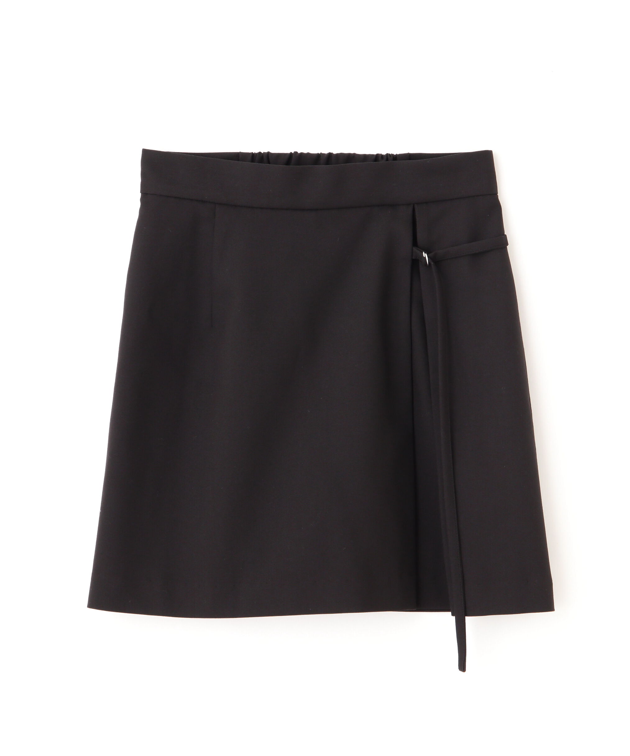  「インナーパンツ付きラップ風ミニスカート」|スカート|