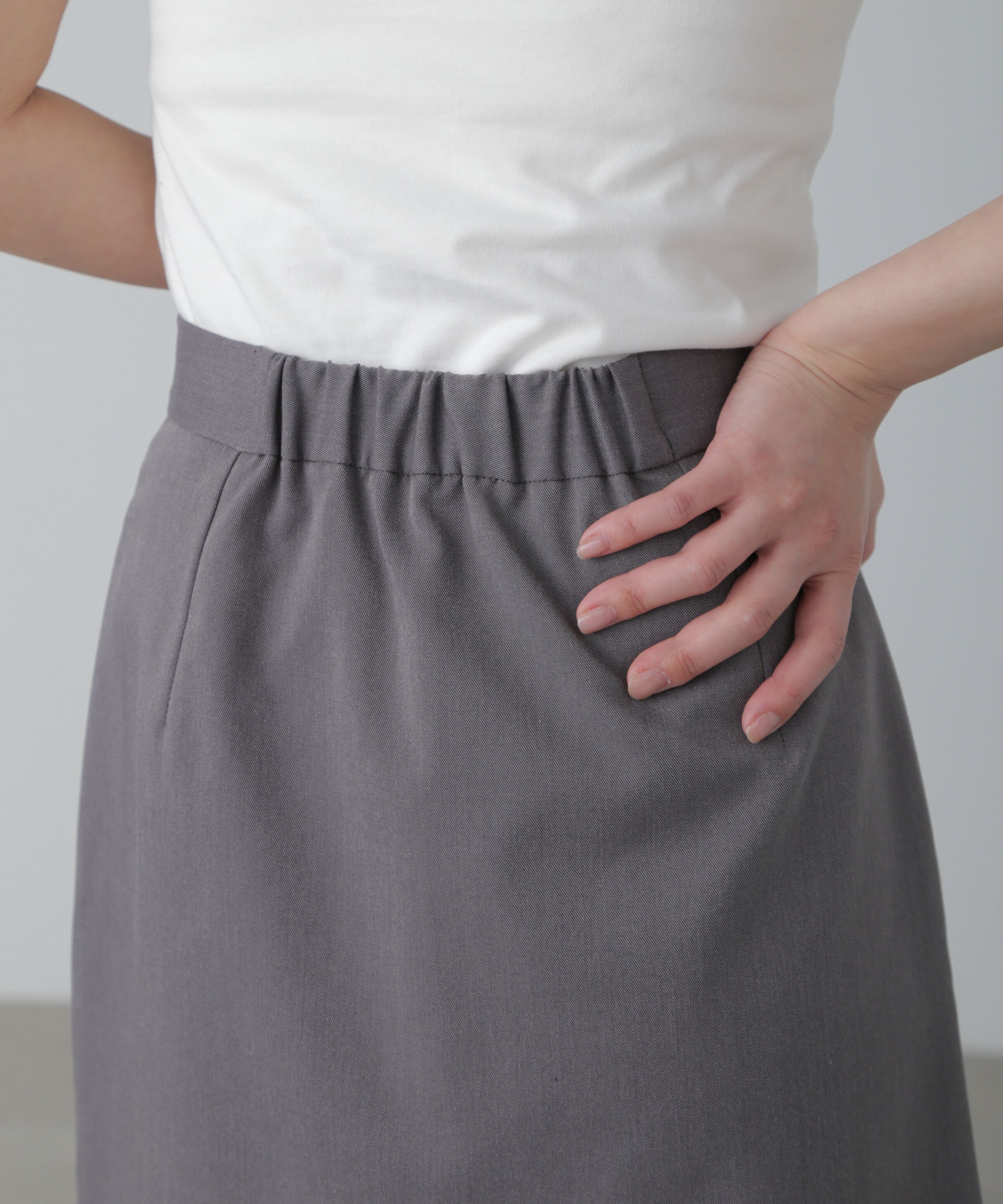  「インナーパンツ付きラップ風ミニスカート」|スカート|