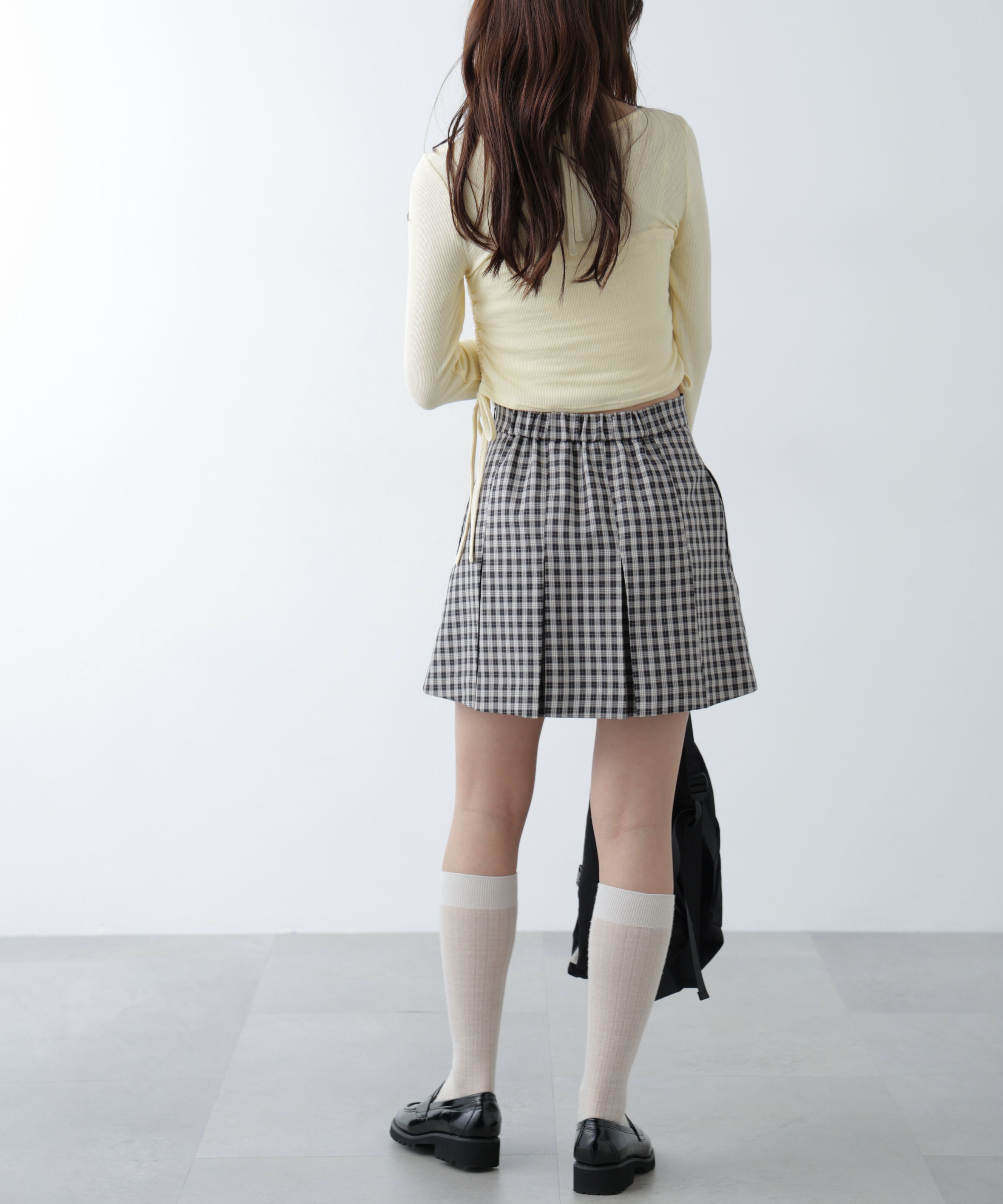  「ホルターネックレイヤードサイドドロストカットソー」|Tシャツ・カットソー|