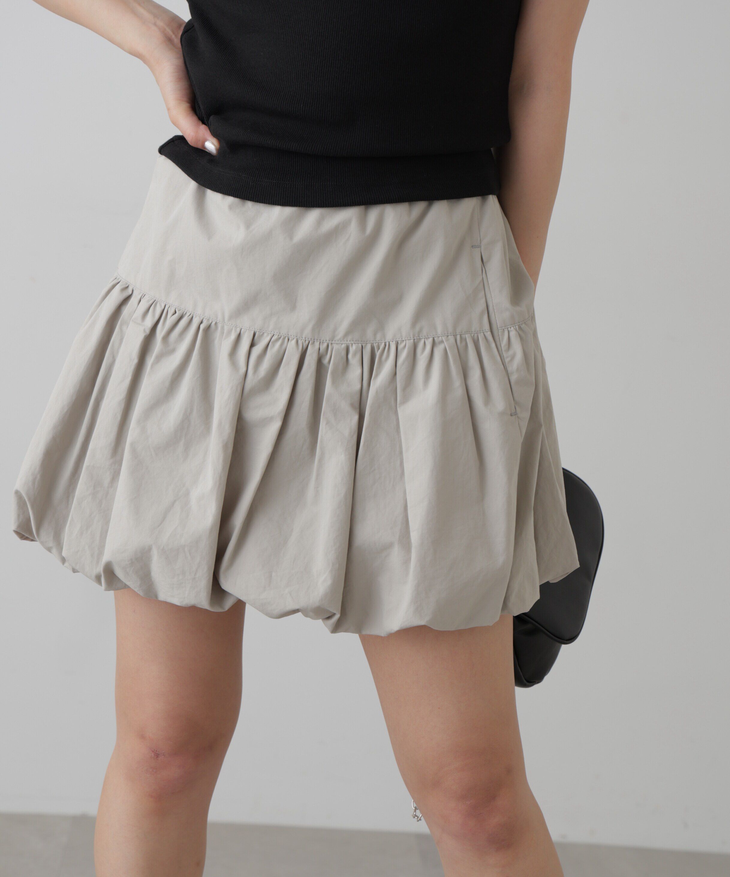  「バルーンミニスカート」|スカート|