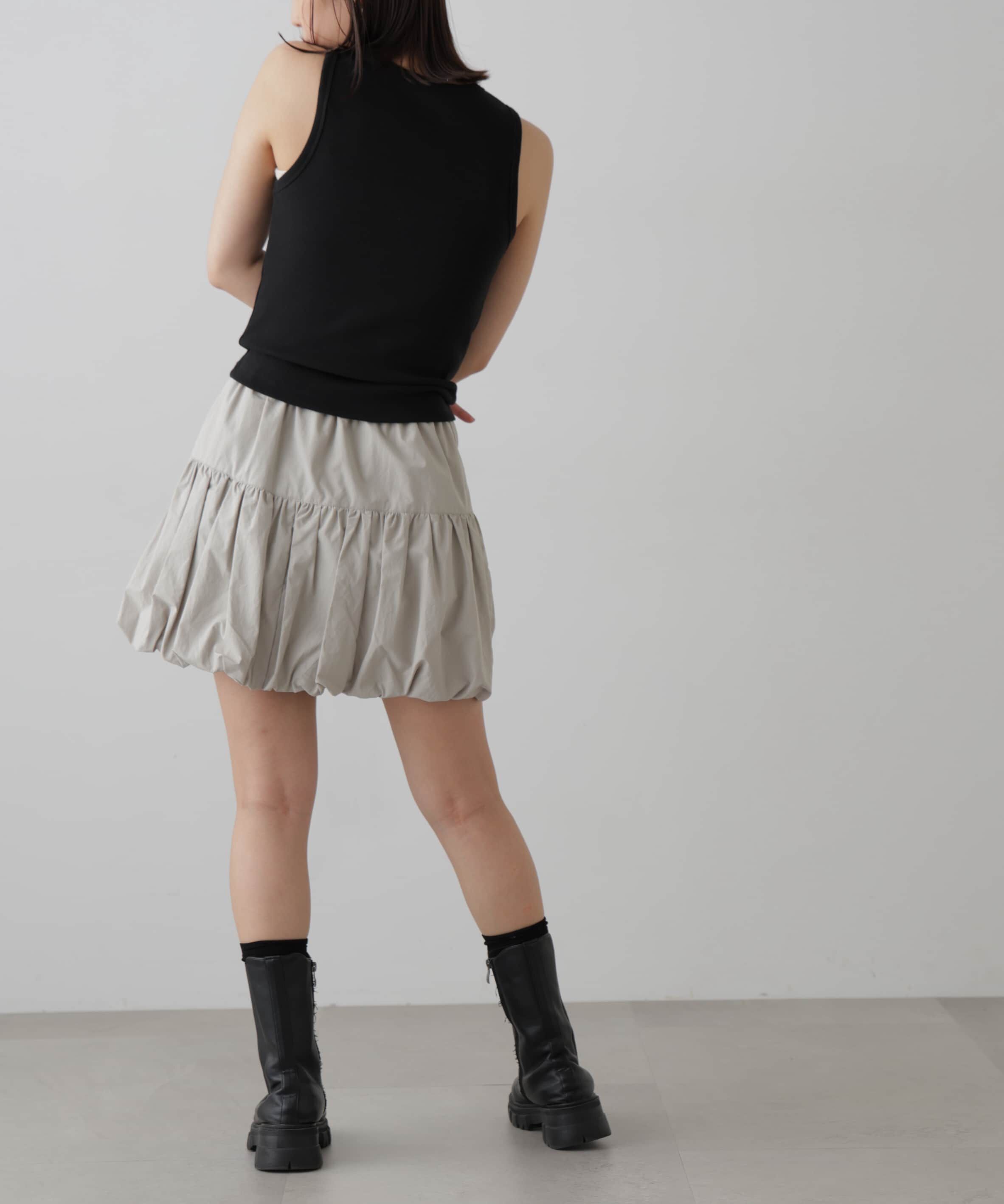  「バルーンミニスカート」|スカート|