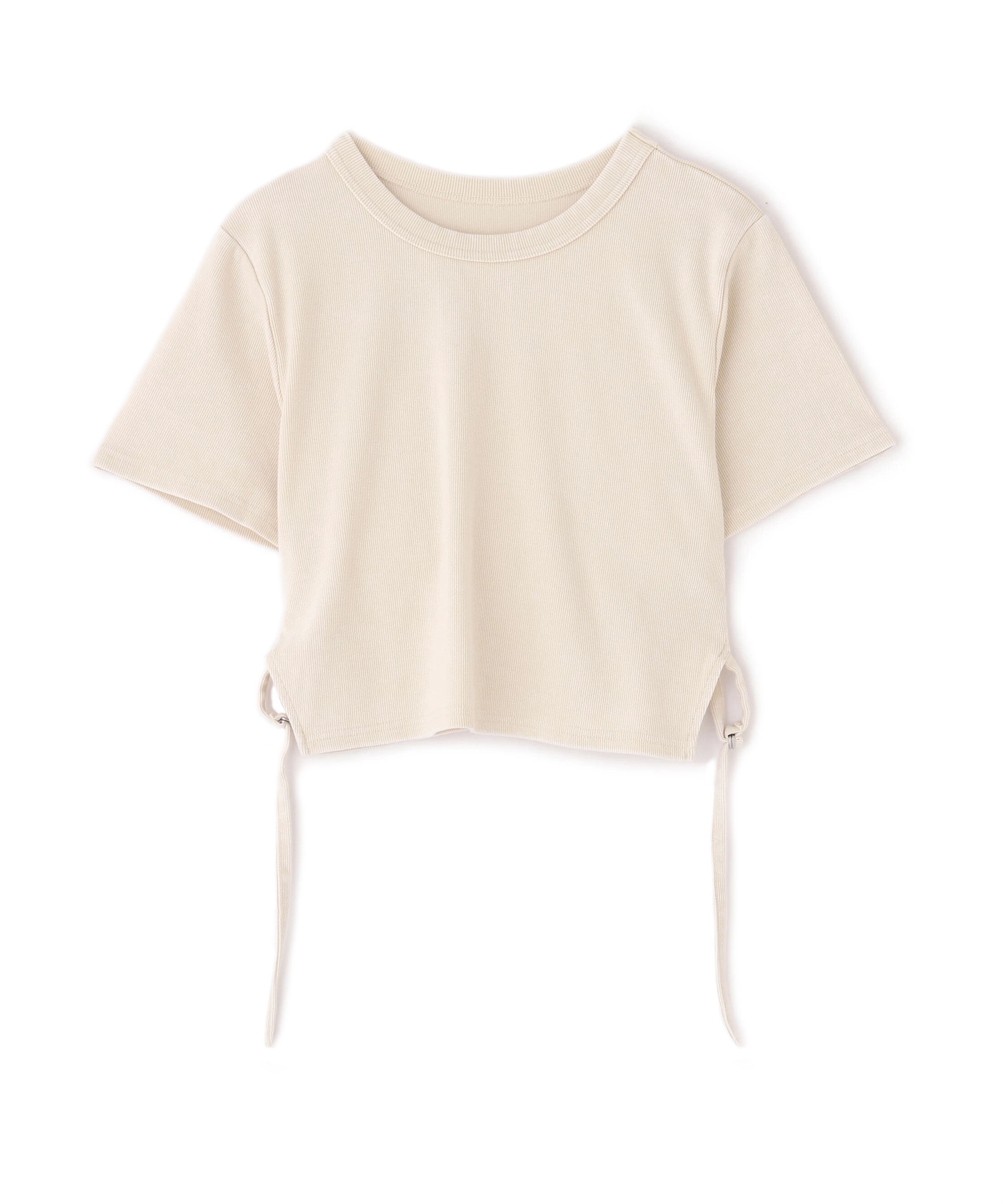  「ヴィンテージ加工サイドベルトT」|Tシャツ・カットソー|