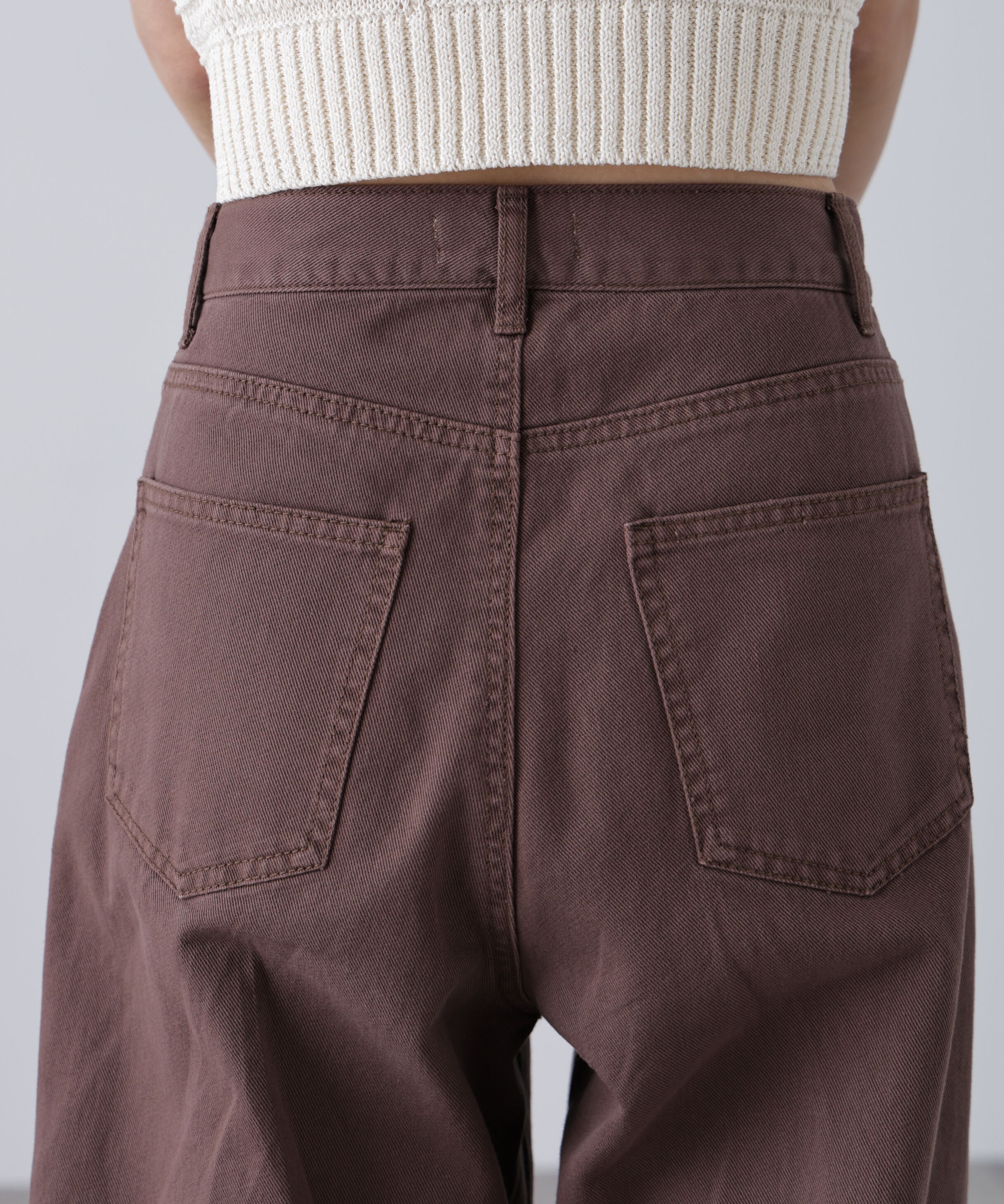  「ワイドストレートカラーパンツ」|その他|