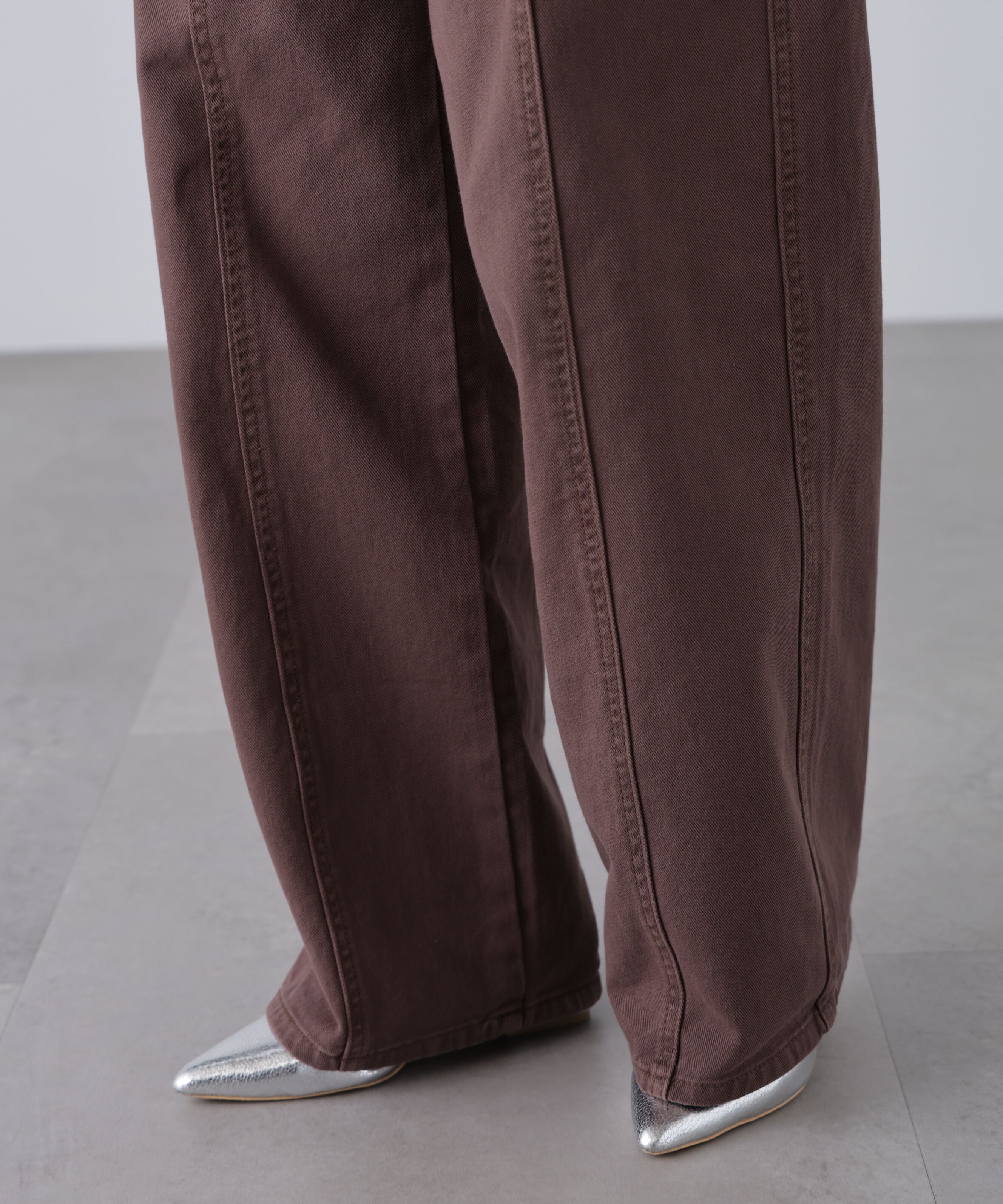  「ワイドストレートカラーパンツ」|その他|