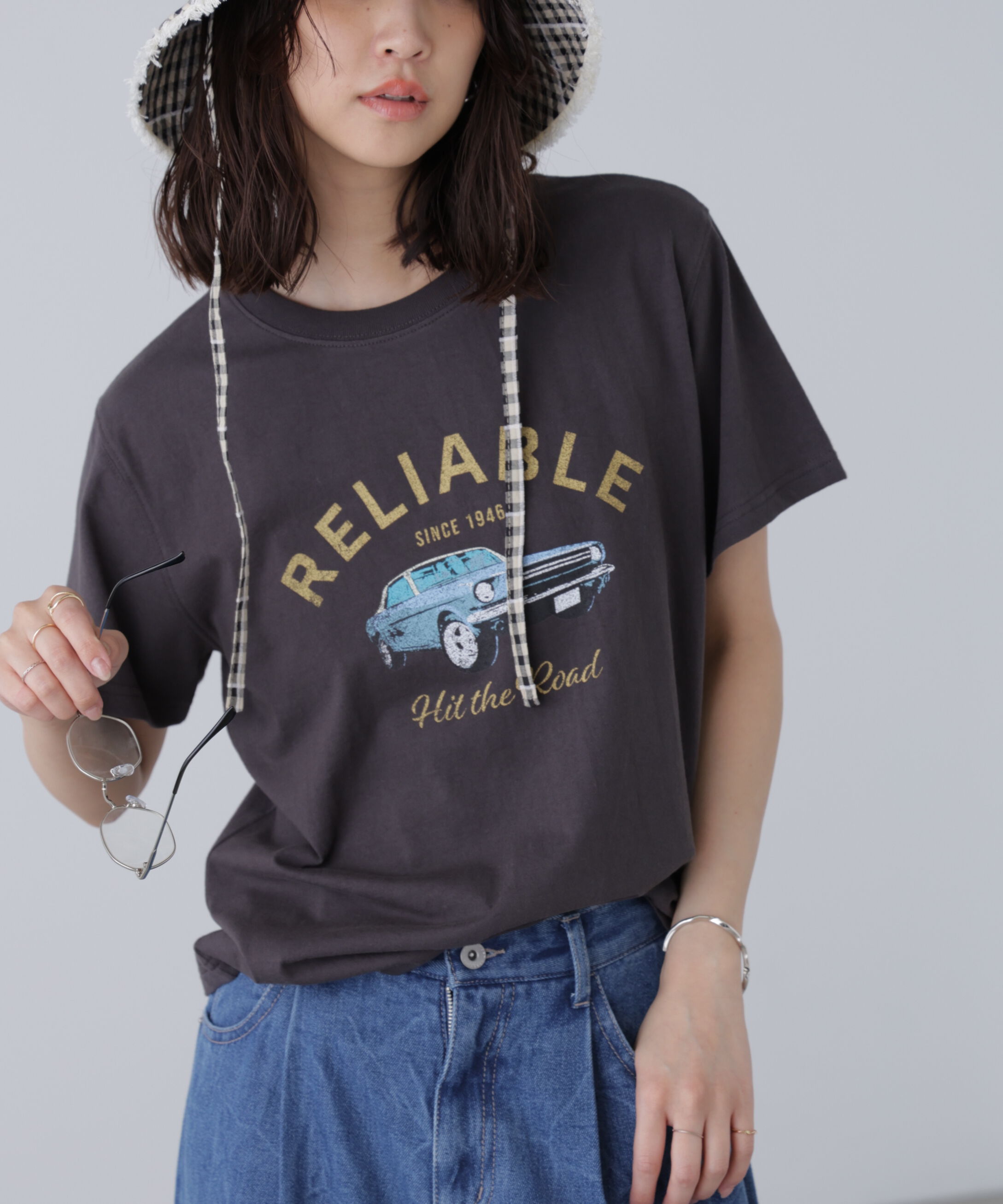  「クラシックカープリントTシャツ」|Tシャツ・カットソー|スミクロ