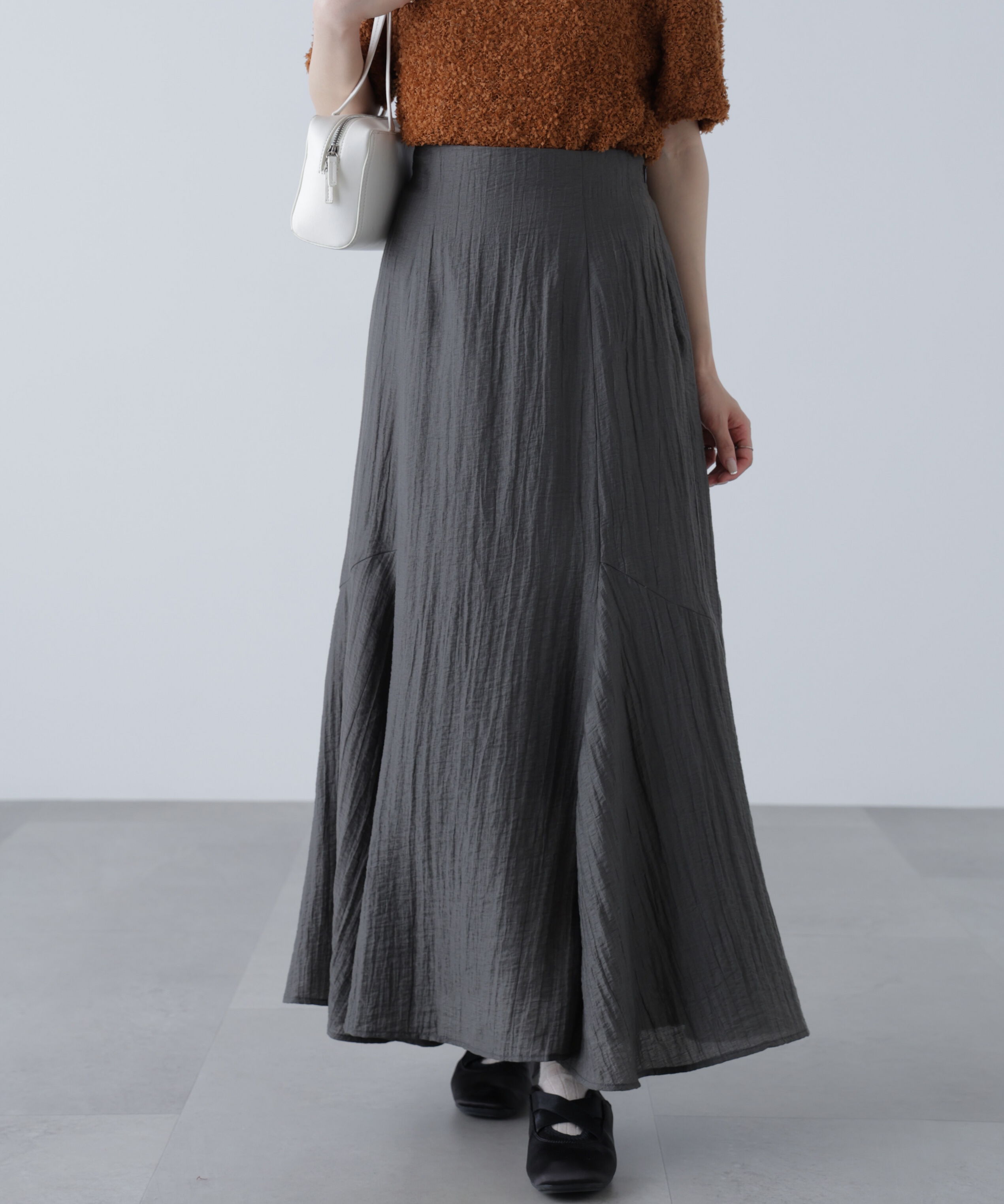  「アソートサイドフレアマーメイドスカート」|スカート|