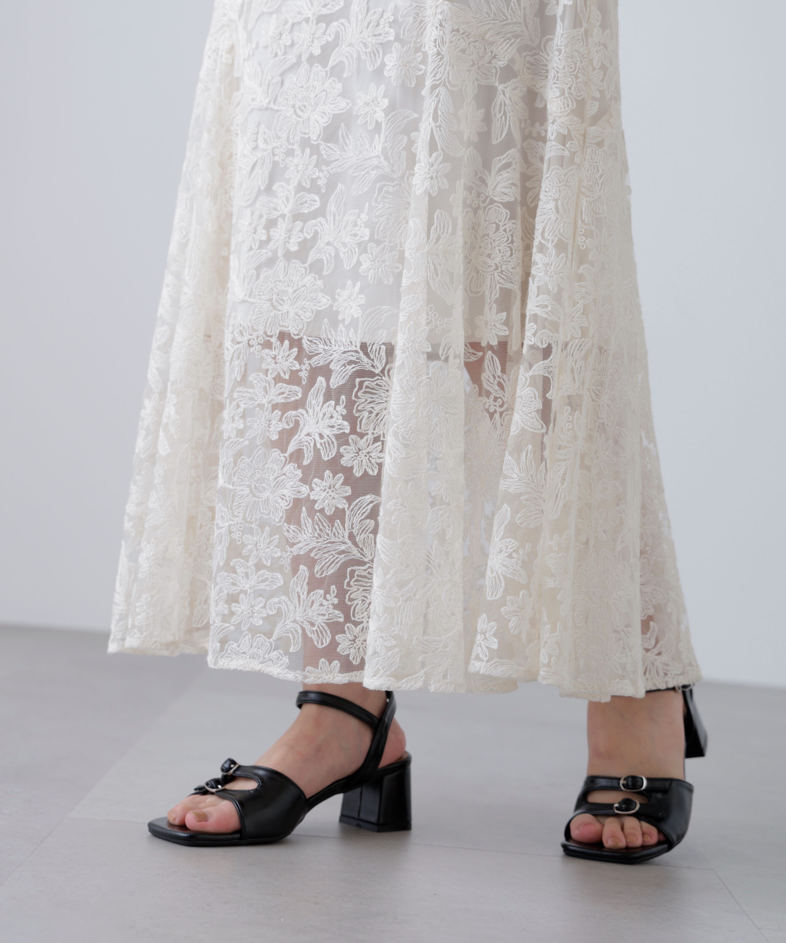  「アソートサイドフレアマーメイドスカート」|スカート|