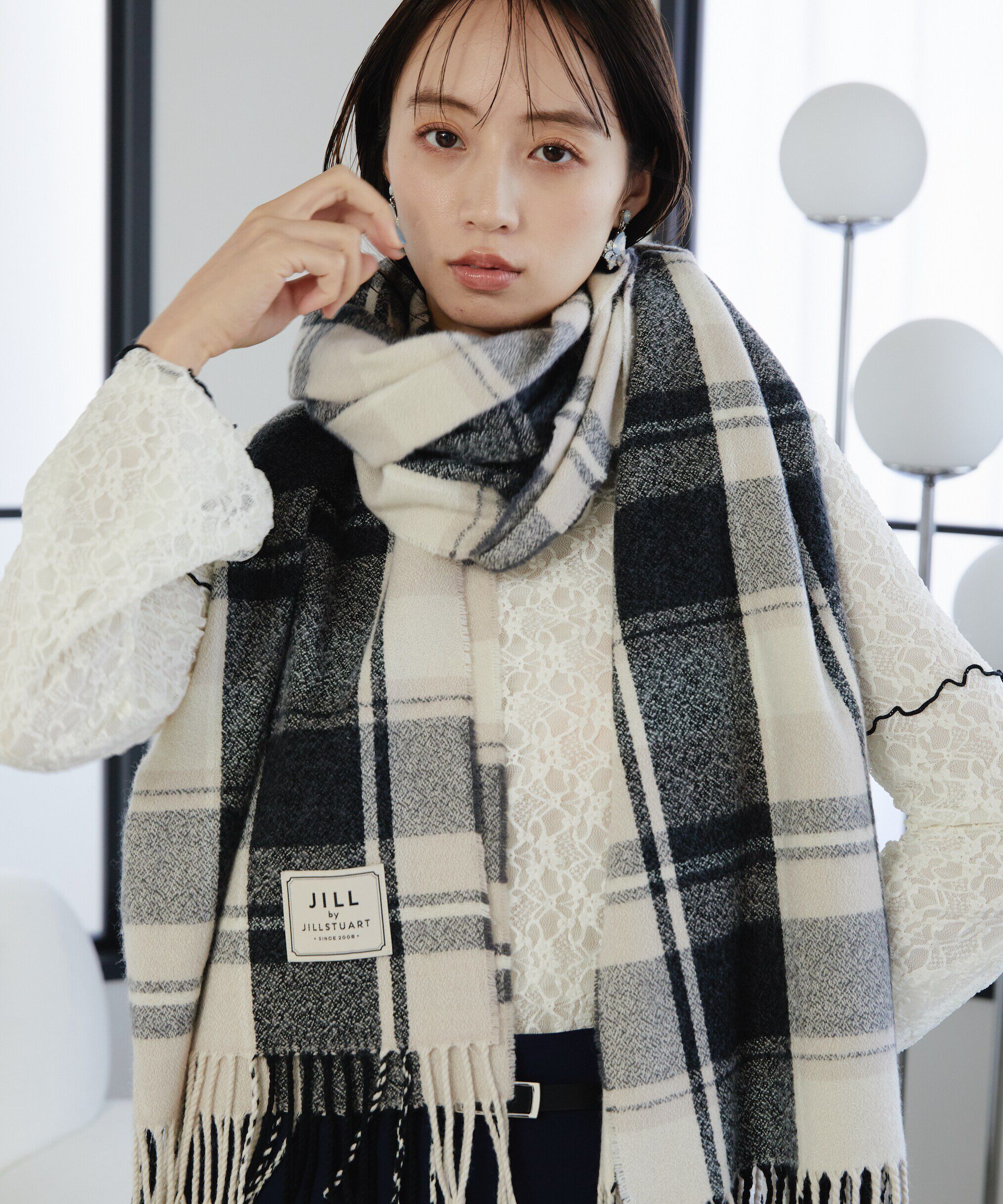  「チェックストール　WEB限定」|バンダナ・スカーフ|レディブラッ 6