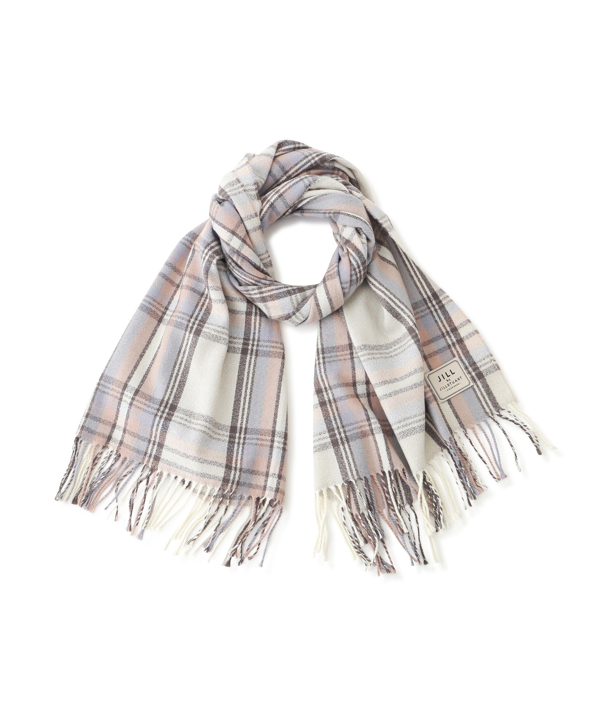  「チェックストール　WEB限定」|バンダナ・スカーフ|