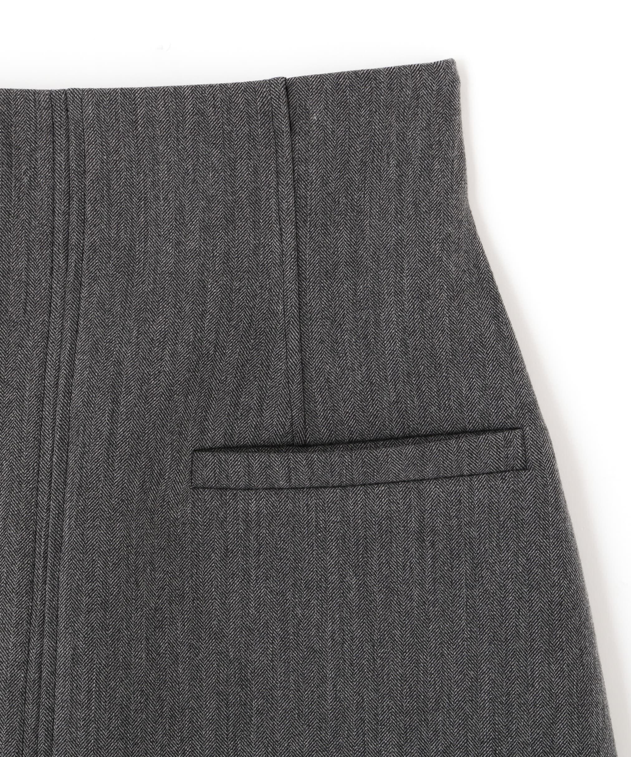  「ボンディングAラインスカ―ト」|スカート|