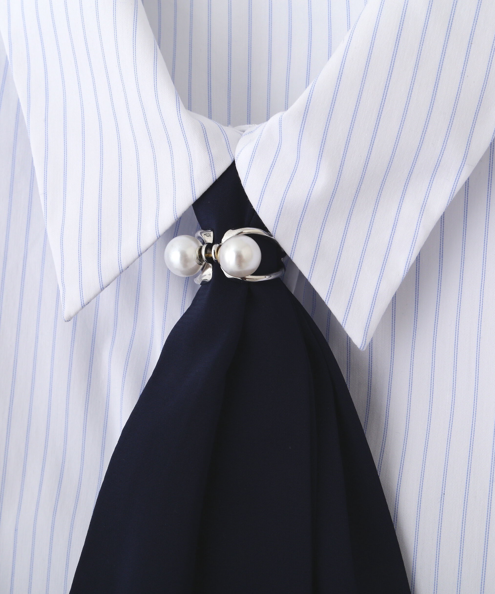  「配色ボウタイブラウス」|シャツ・ブラウス|