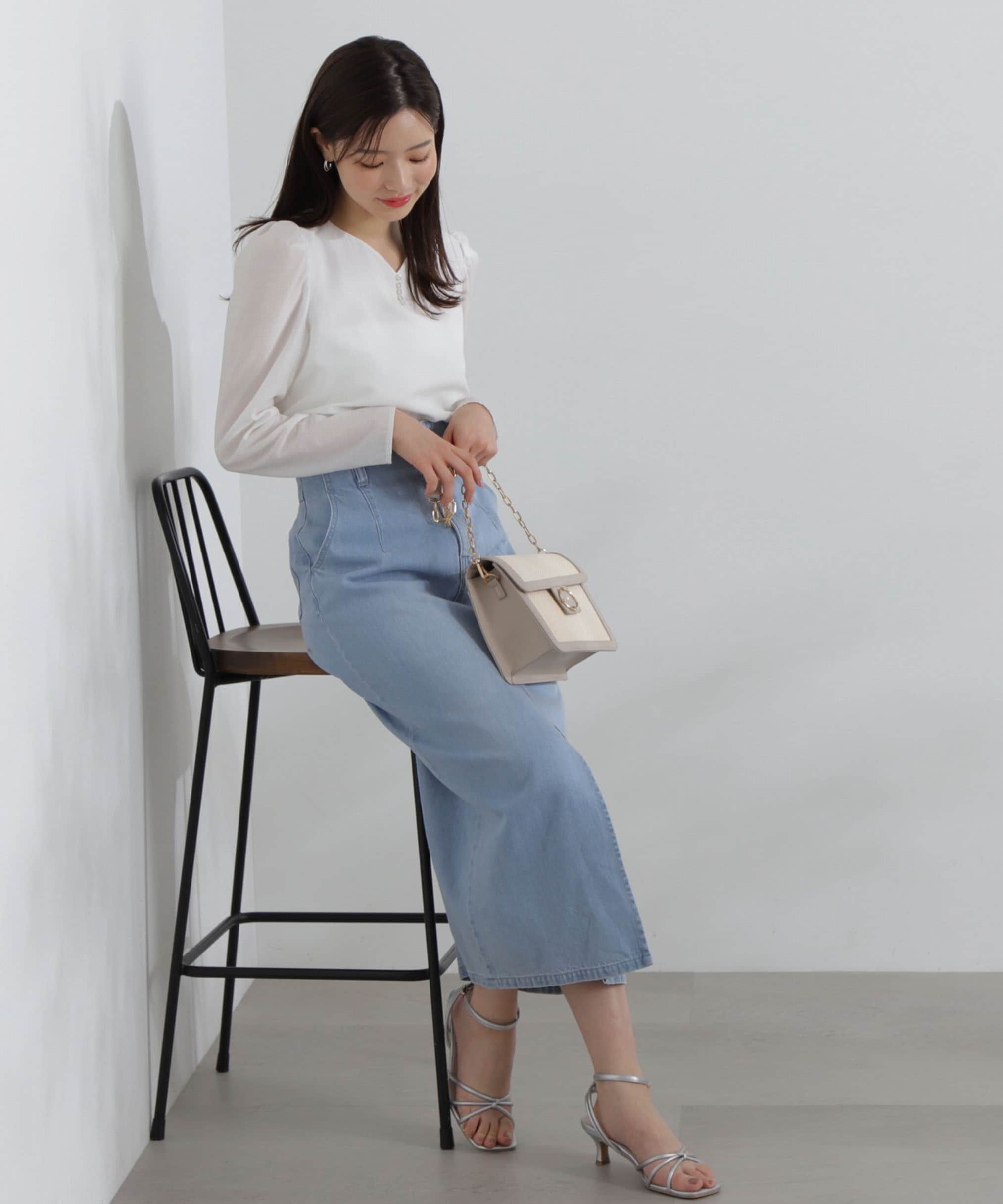 PROPORTION BODY DRESSING「ハートカットシアーブラウス」|シャツ・ブラウス|