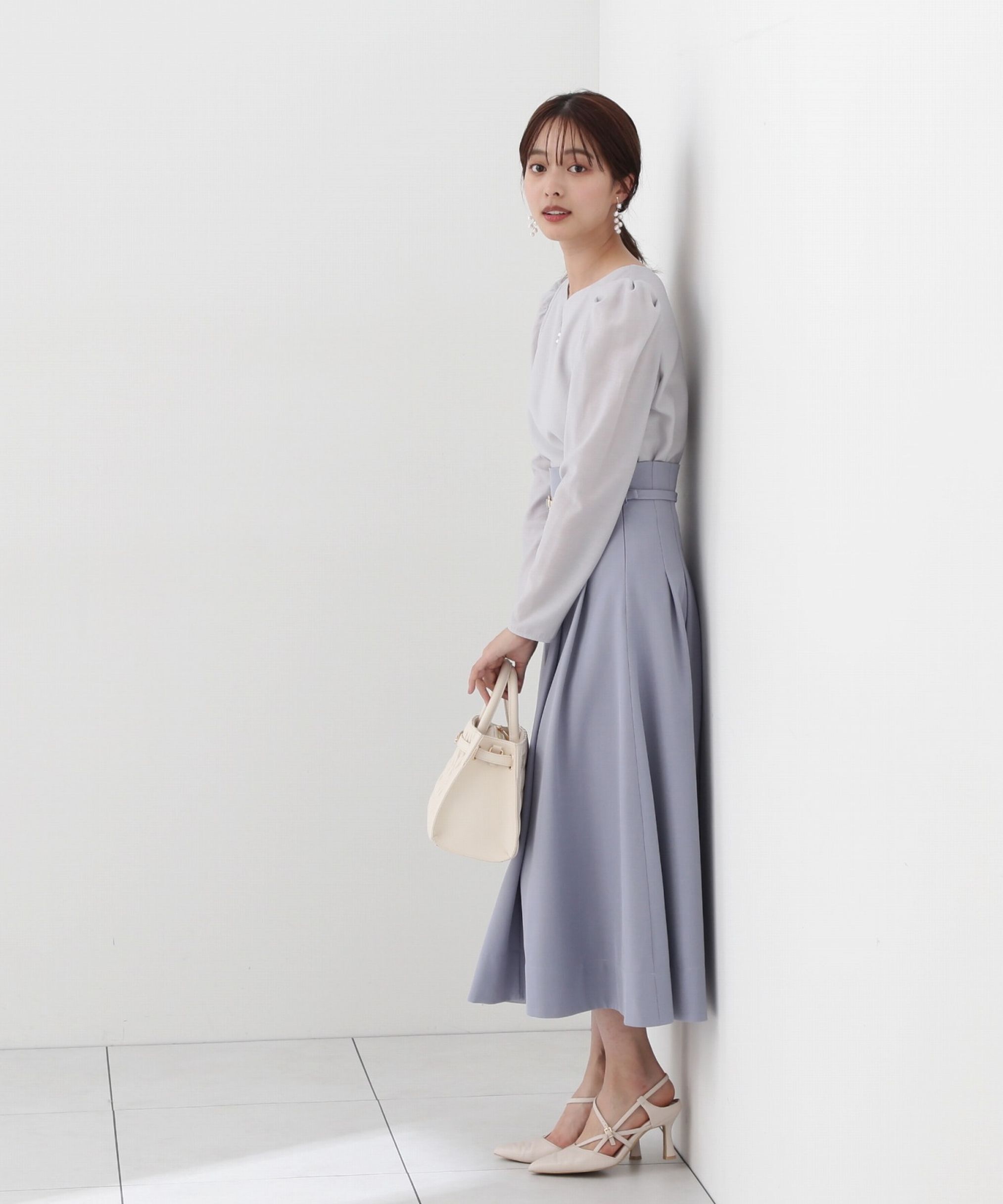 PROPORTION BODY DRESSING「ハートカットシアーブラウス」|シャツ・ブラウス|