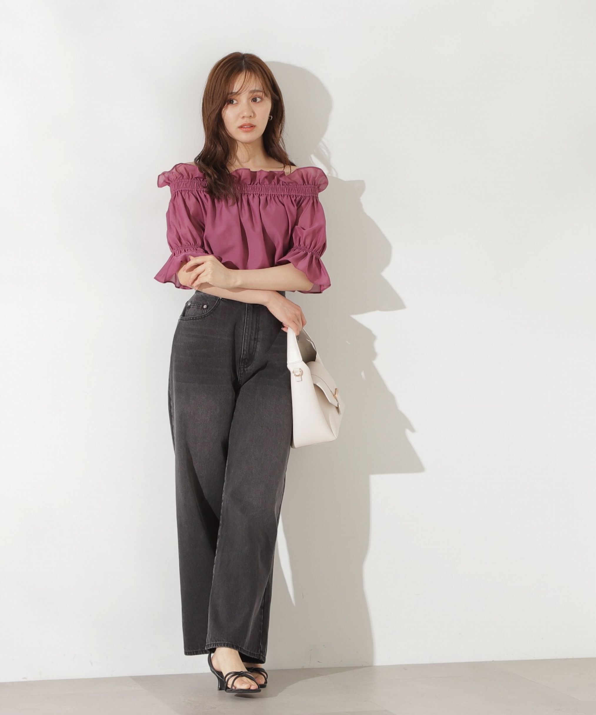 PROPORTION BODY DRESSING「オフショルブラウス」|シャツ・ブラウス|