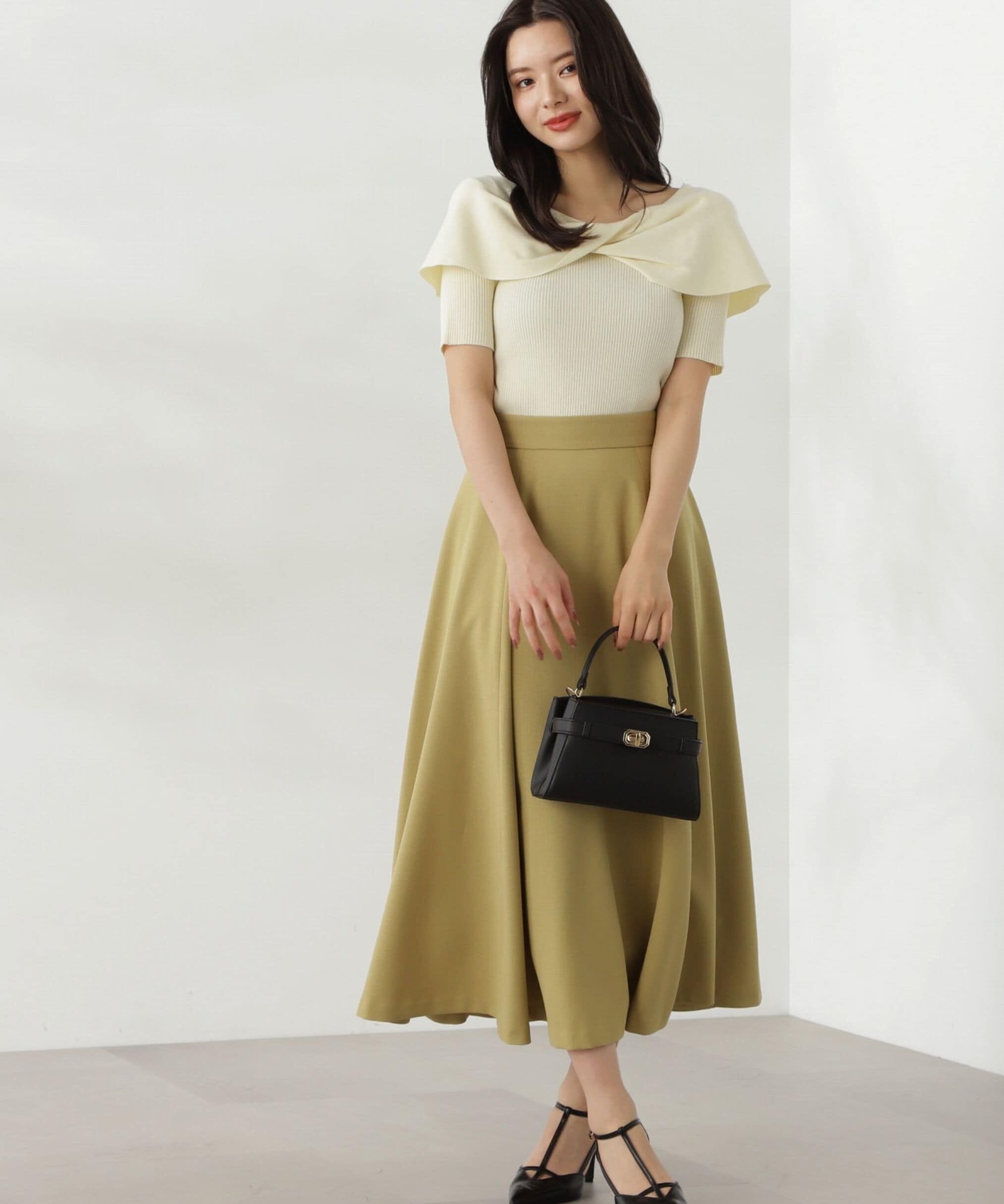 PROPORTION BODY DRESSING「カラーフレアスカート24AW」|スカート|