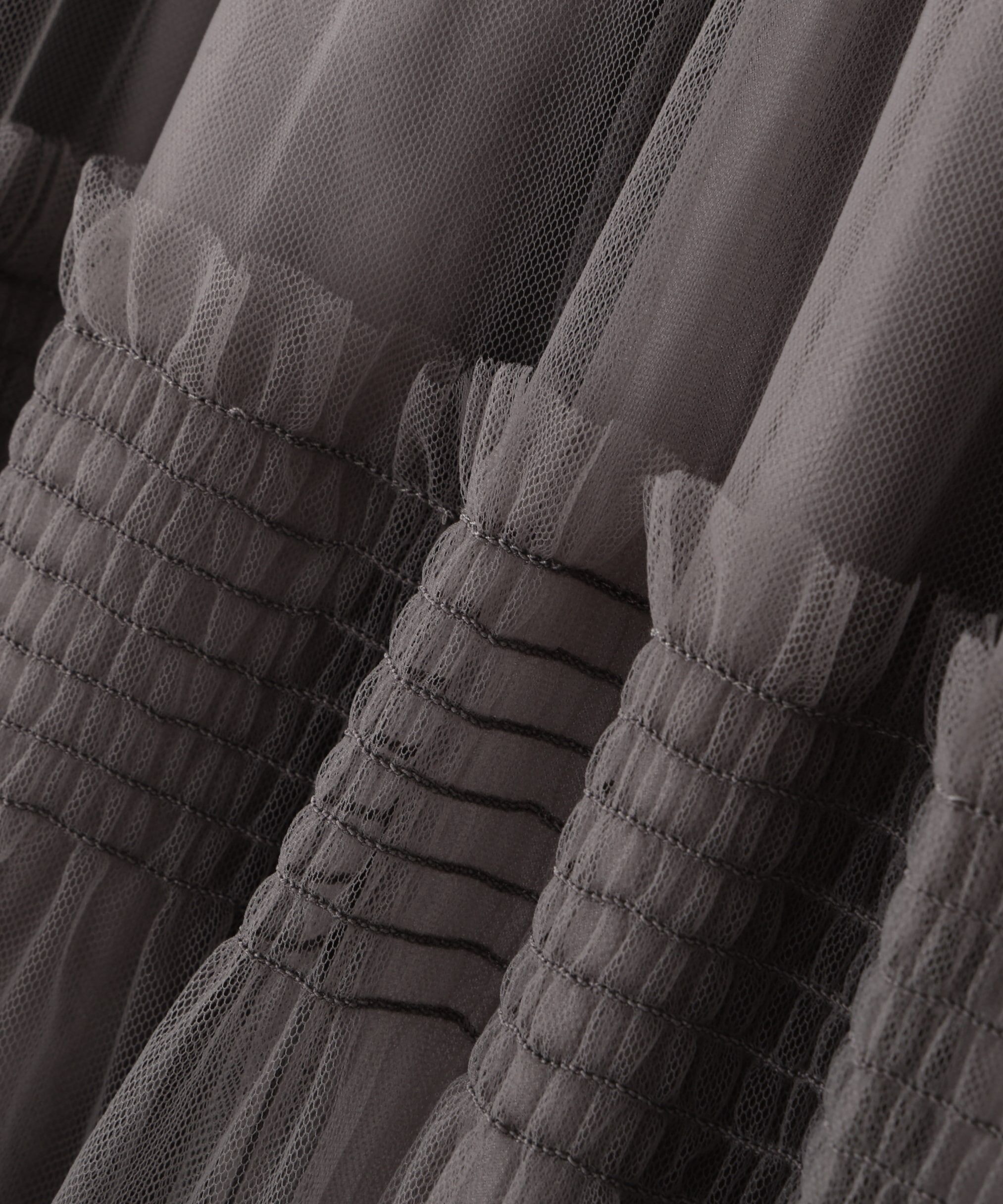 PROPORTION BODY DRESSING「チュールシャーリングティアードスカート」|スカート|