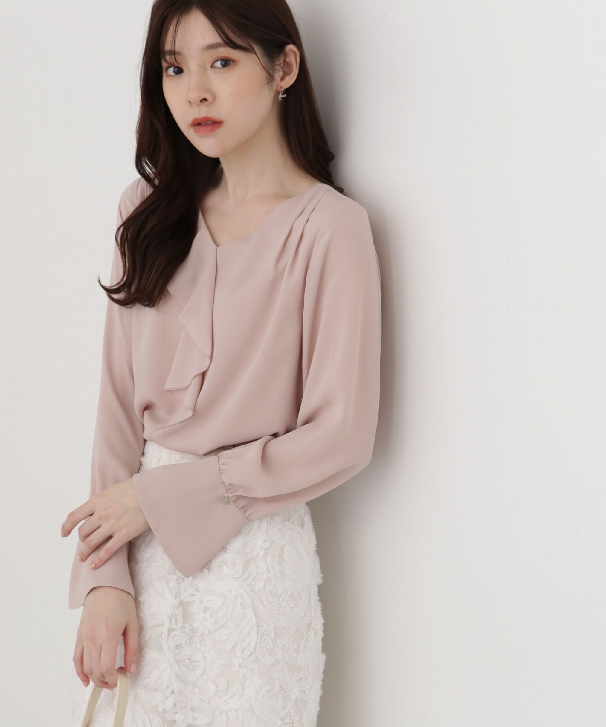 PROPORTION BODY DRESSING「アシメラッフルブラウス」|シャツ・ブラウス|