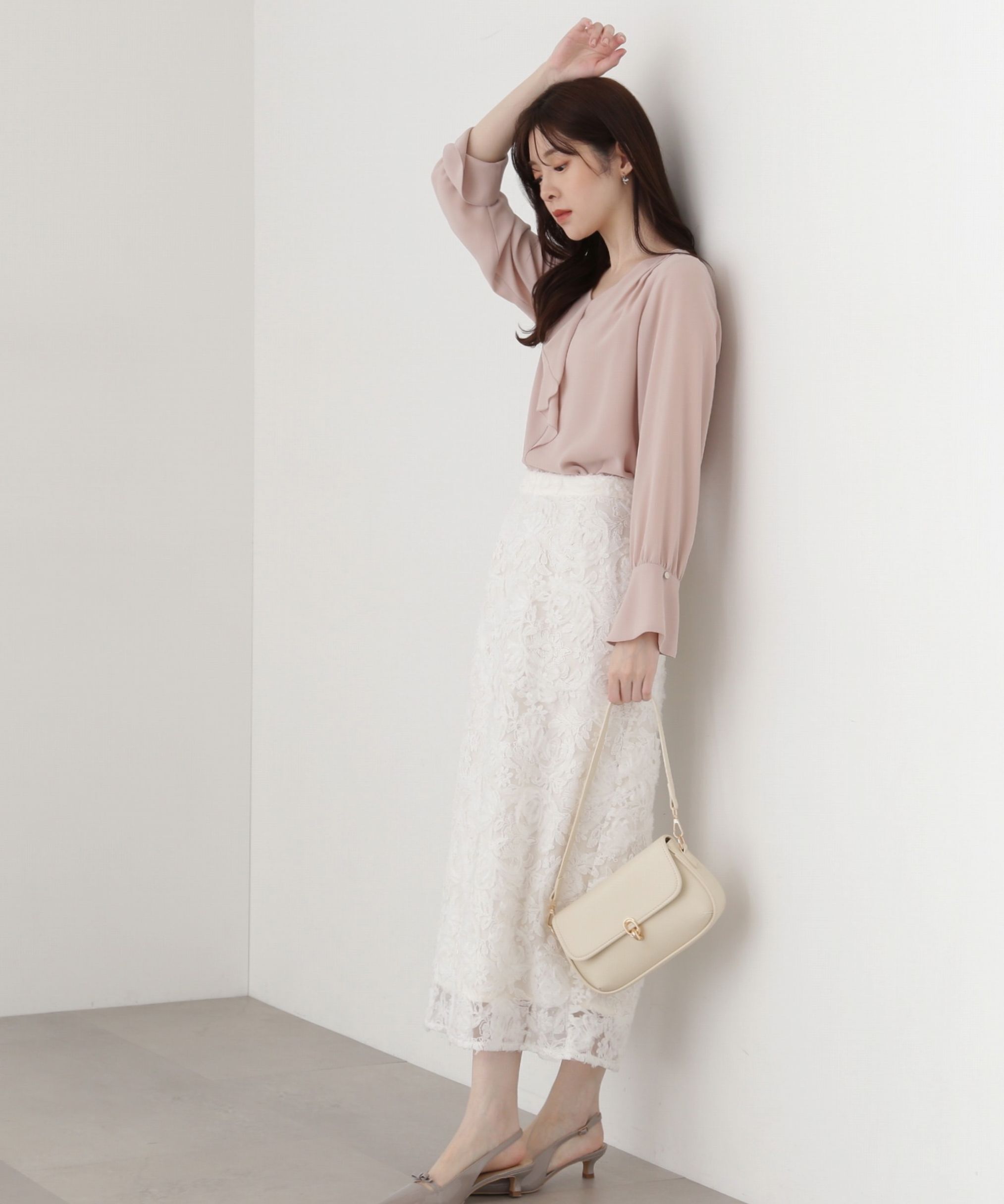 PROPORTION BODY DRESSING「アシメラッフルブラウス」|シャツ・ブラウス|