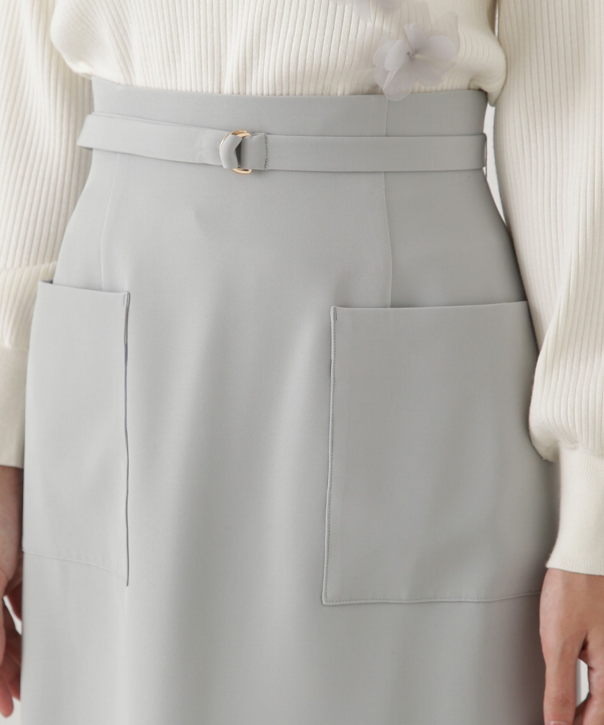 PROPORTION BODY DRESSING「フロントポケットタイトスカート」|スカート|