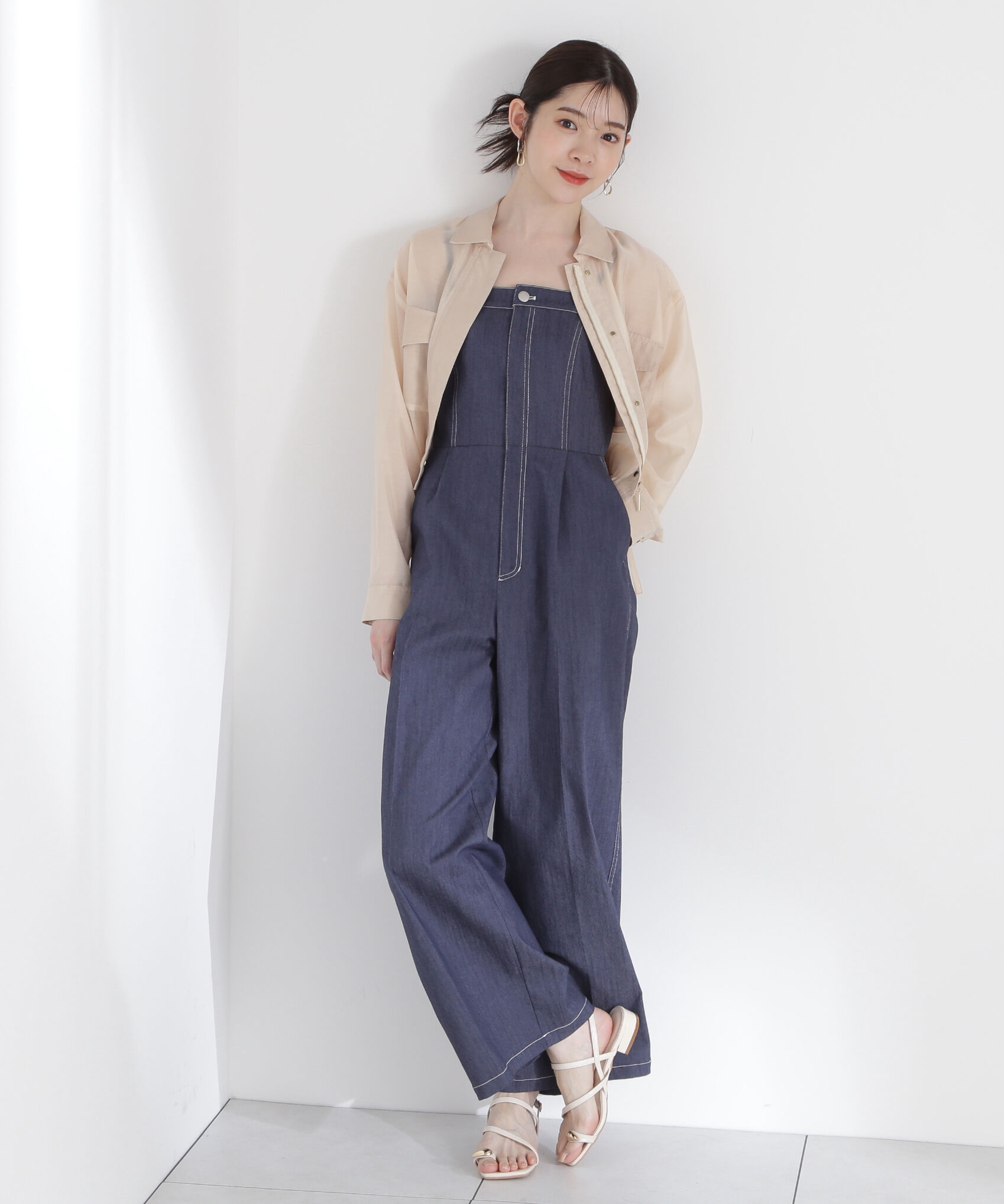 PROPORTION BODY DRESSING「シアーブルゾン」|ブルゾン・スタジャン|