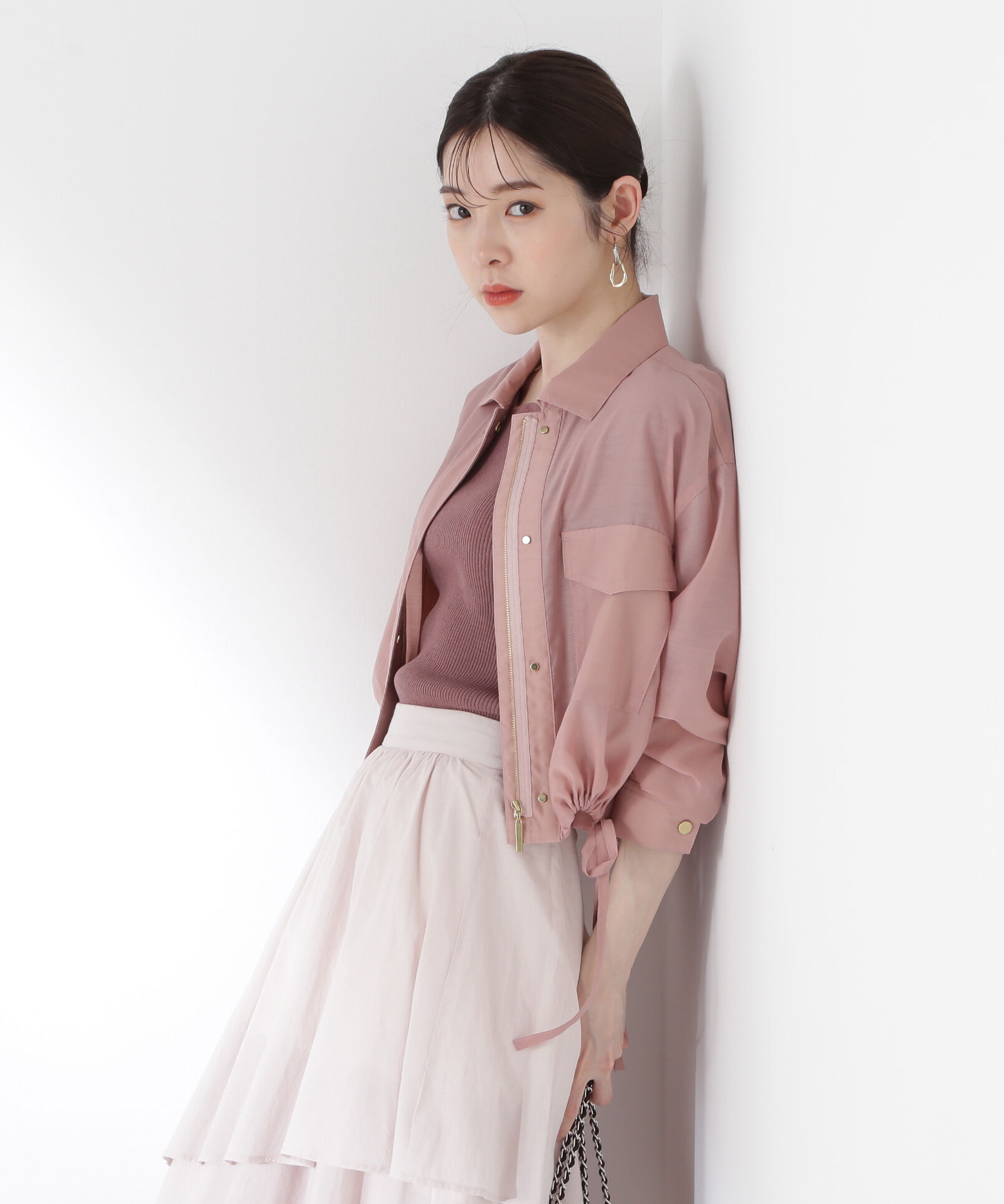 PROPORTION BODY DRESSING「シアーブルゾン」|ブルゾン・スタジャン|