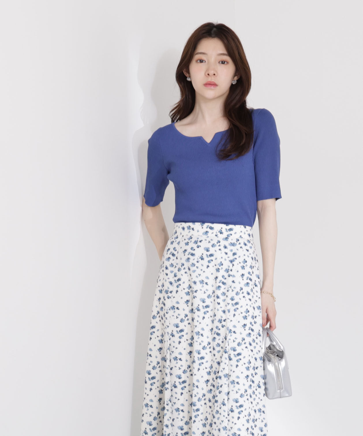 PROPORTION BODY DRESSING「ヘンリーネックリブニット」|ニット・セーター|