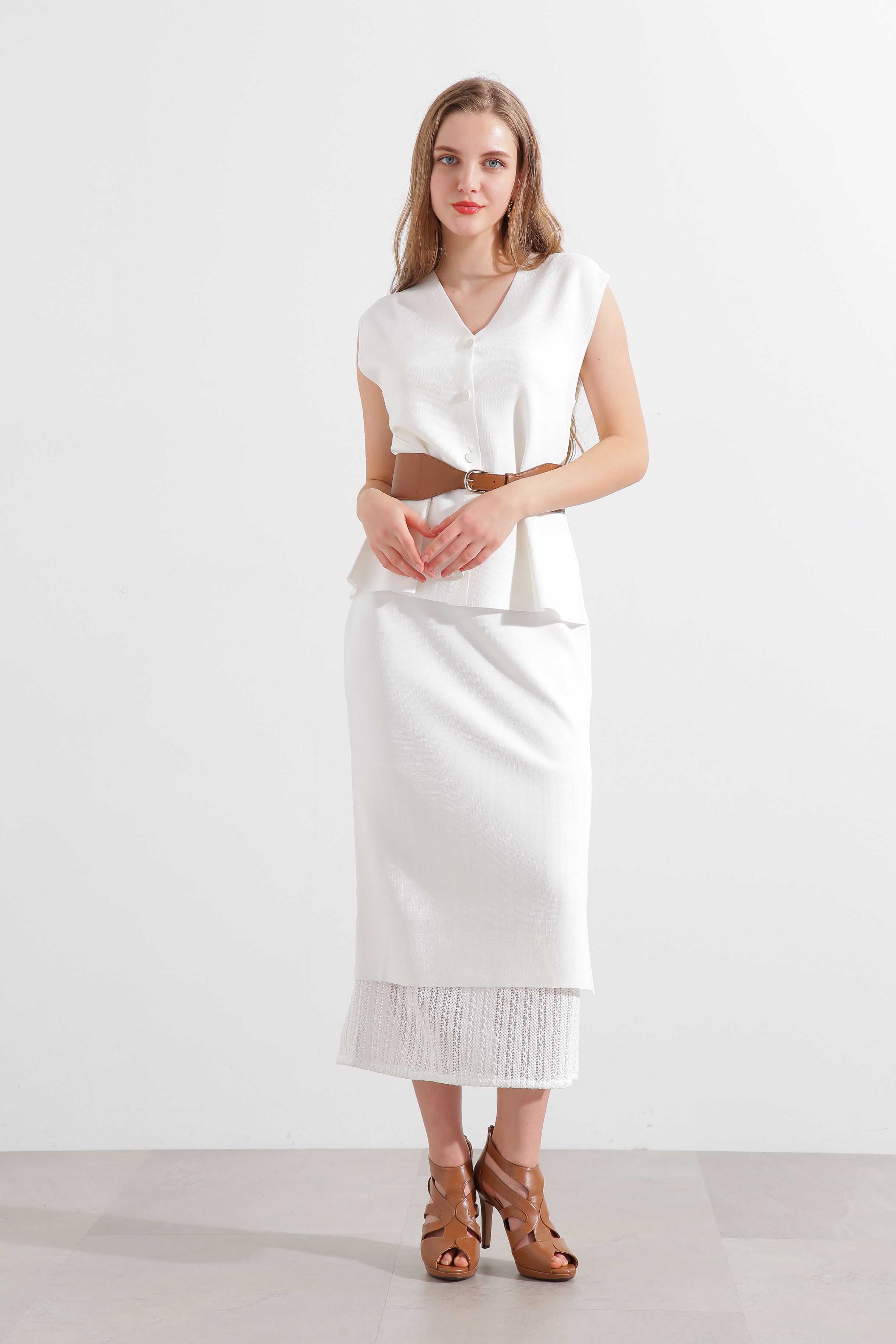  「◆ニットジレ」|ニット・セーター|