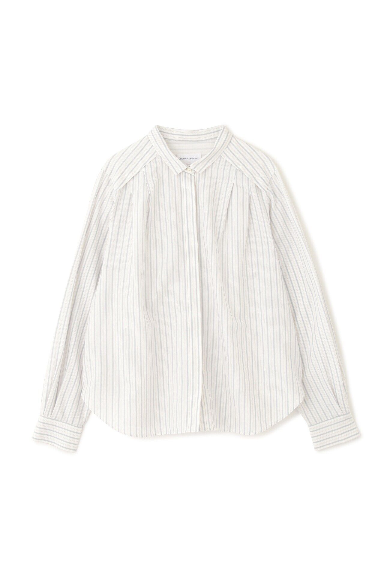  「◆ストライプブラウス」|シャツ・ブラウス|