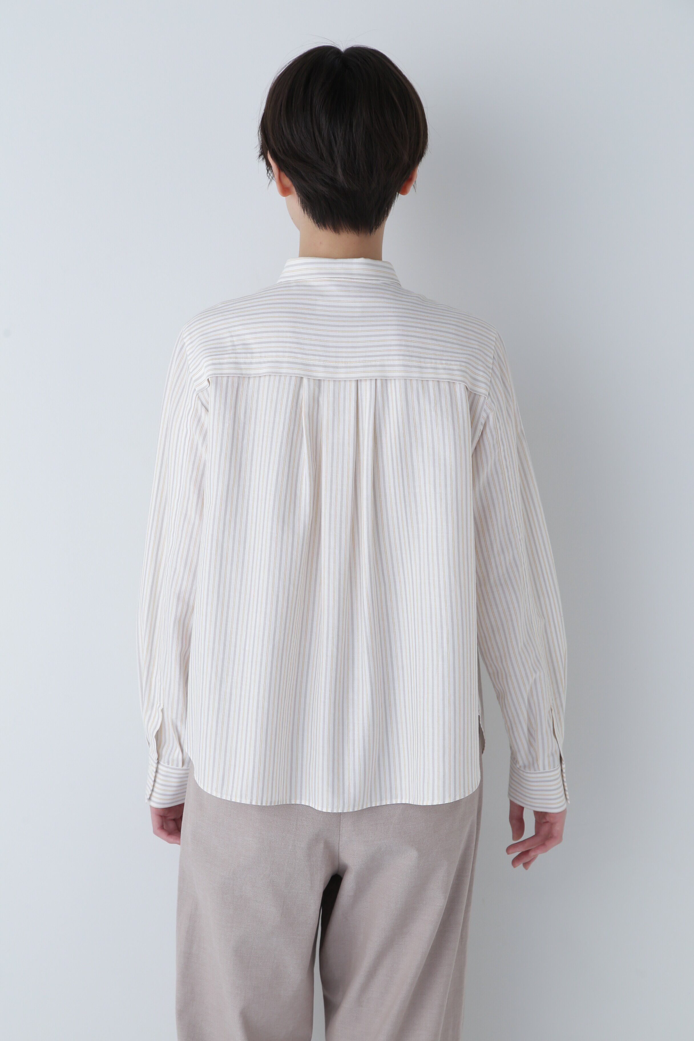  「◆ストライプブラウス」|シャツ・ブラウス|