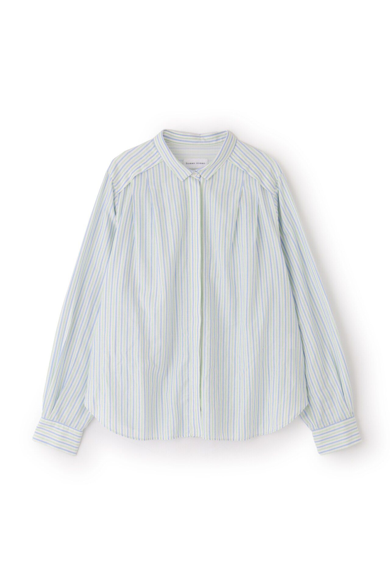  「◆ストライプブラウス」|シャツ・ブラウス|