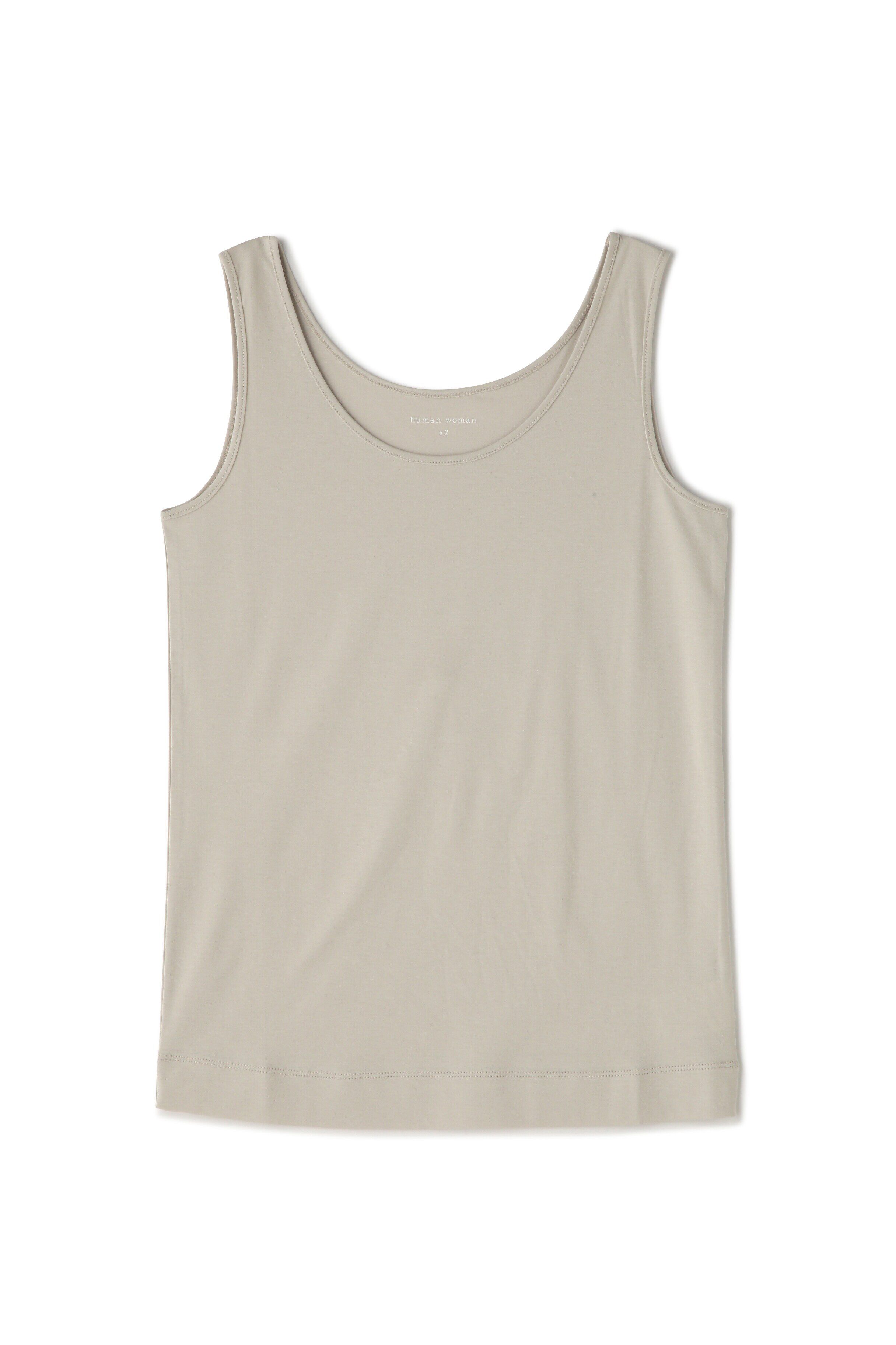  「◆オーガニックスムースタンクトップ」|Tシャツ・カットソー|