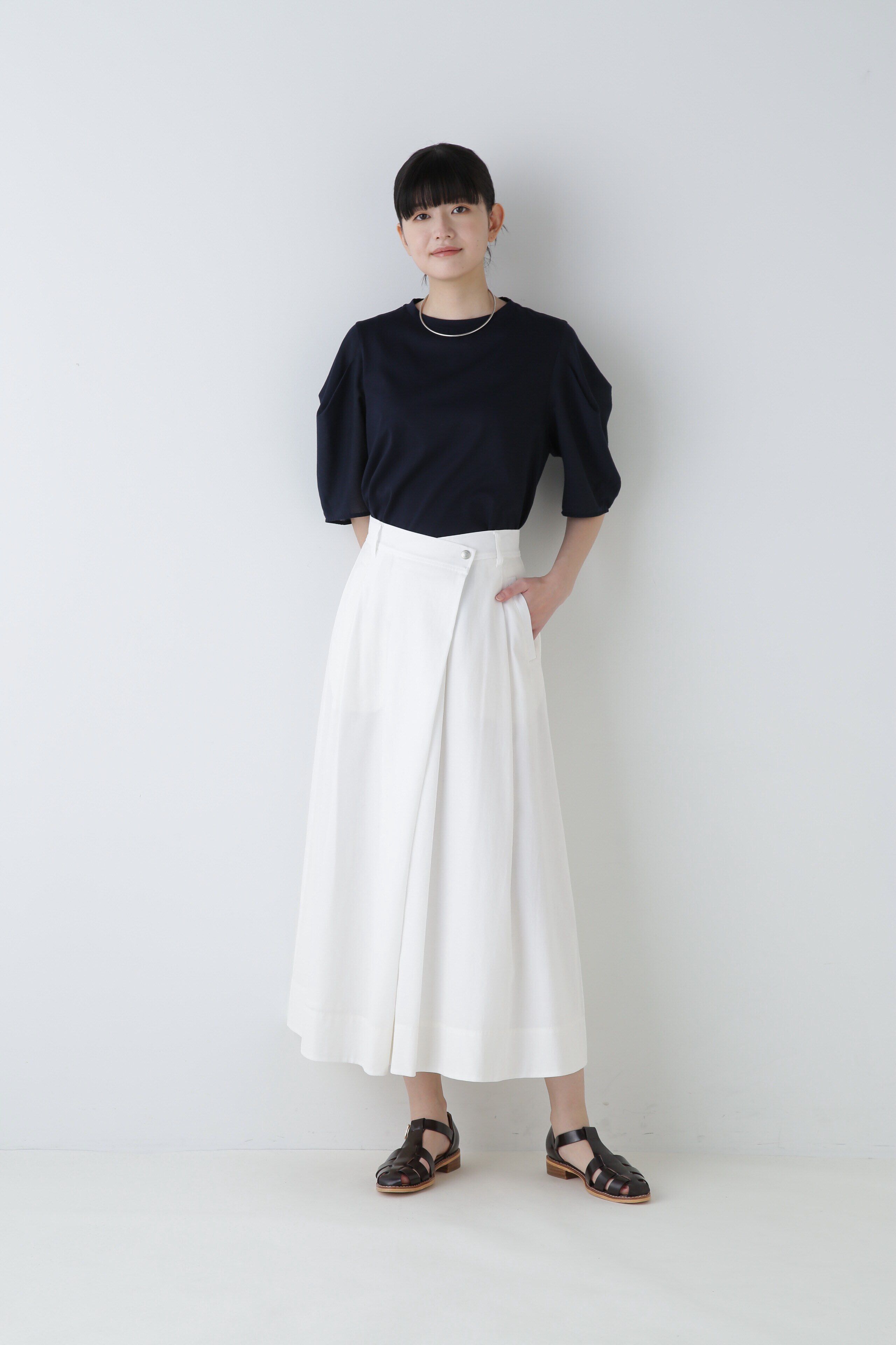  「◆ドビーオックス吊り付きスカート」|スカート|